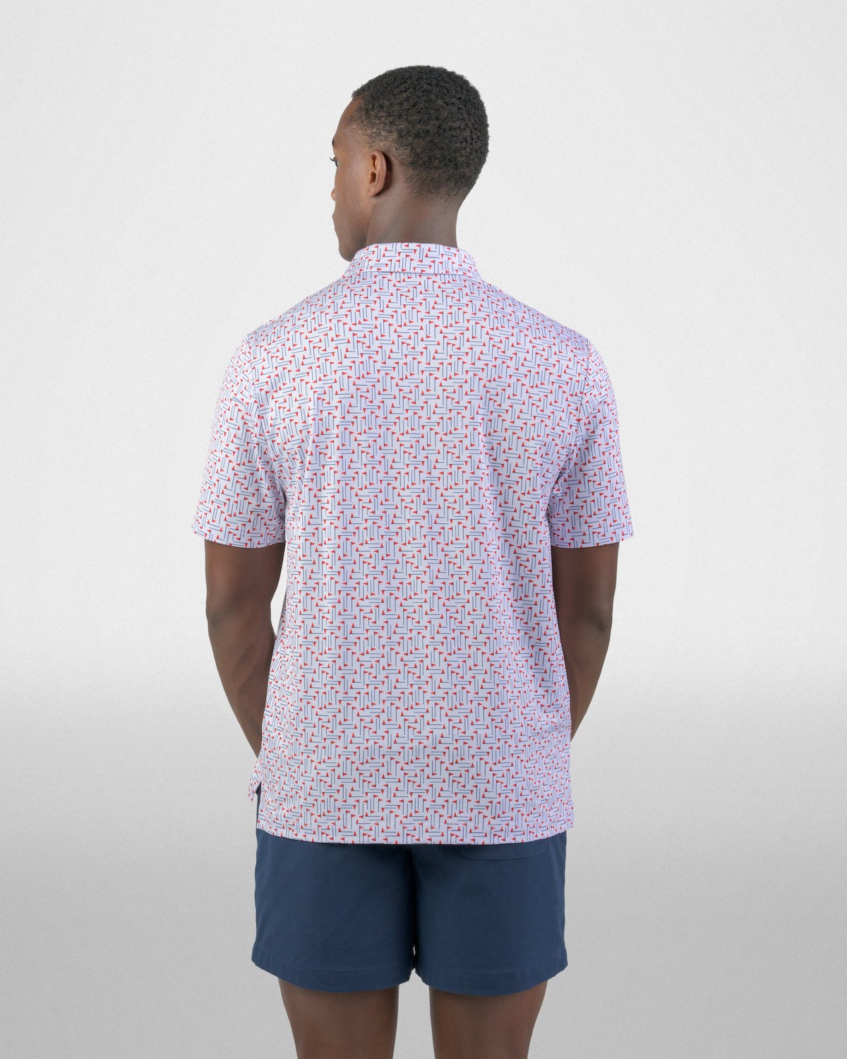 Picture of Good Good Men's Red Flag Polo