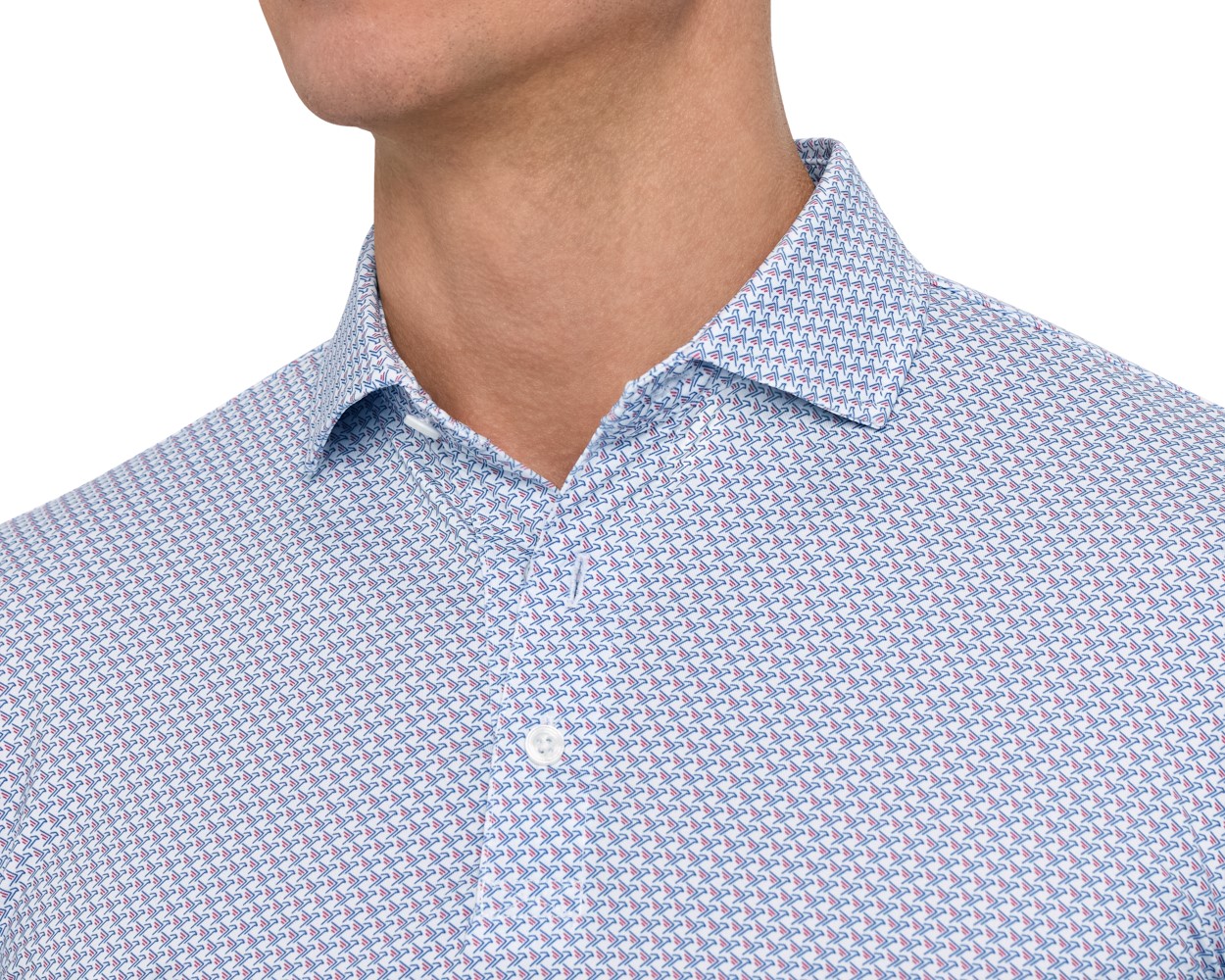 Picture of Holderness & Bourne The Justice Printed Shirt