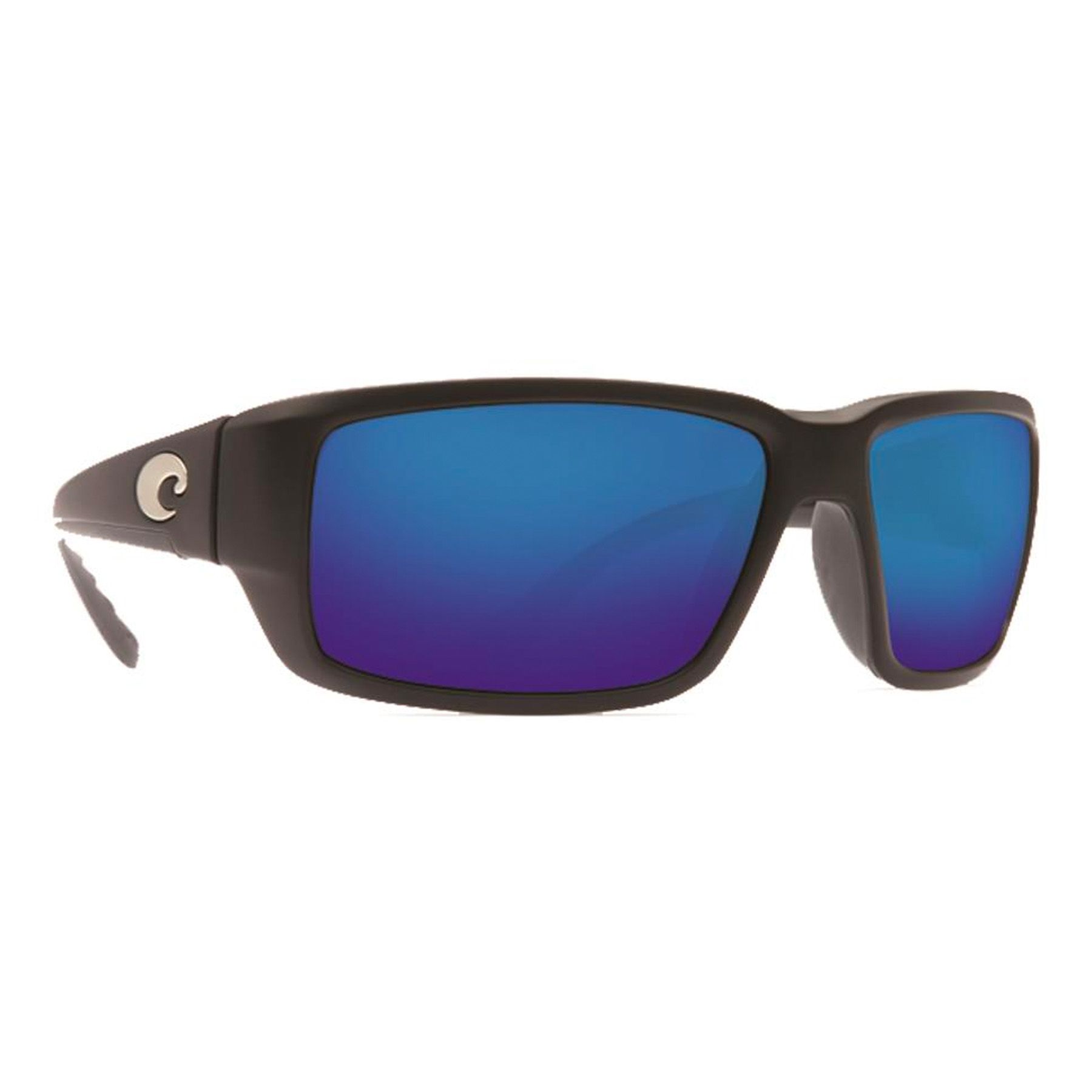 Picture of Costa Del Mar Fantail Sunglasses - (Frame) Black; (Lens) Blue Mirror, 580P