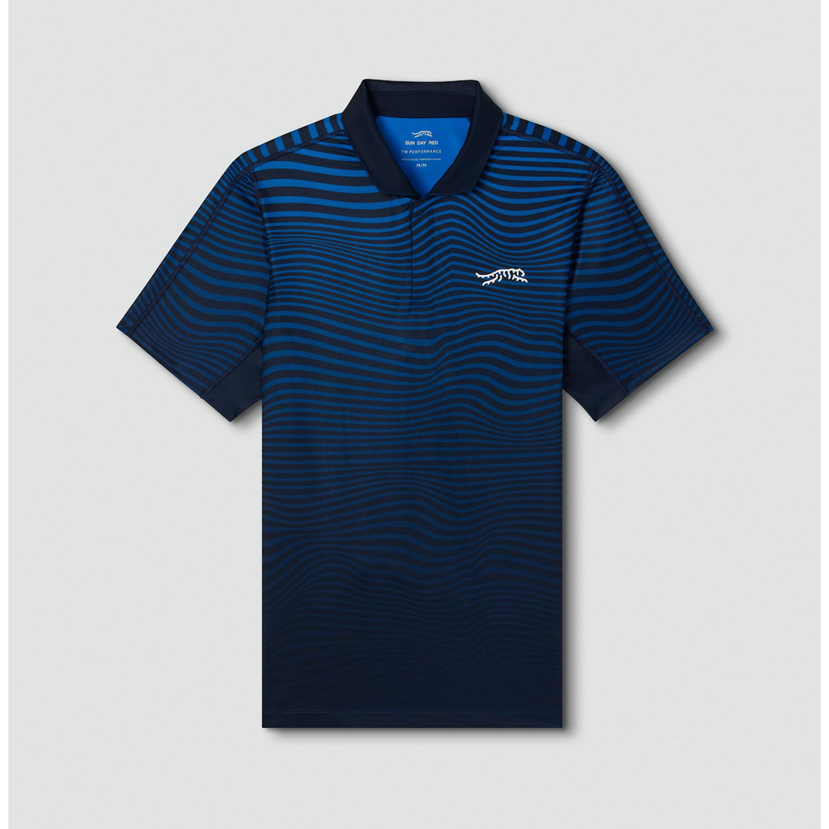 Picture of Sun Day Red Men's TWP Waves Polo