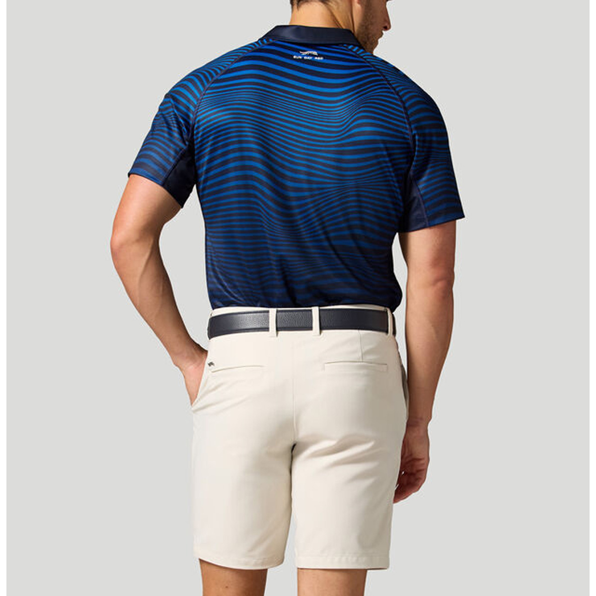 Picture of Sun Day Red Men's TWP Waves Polo