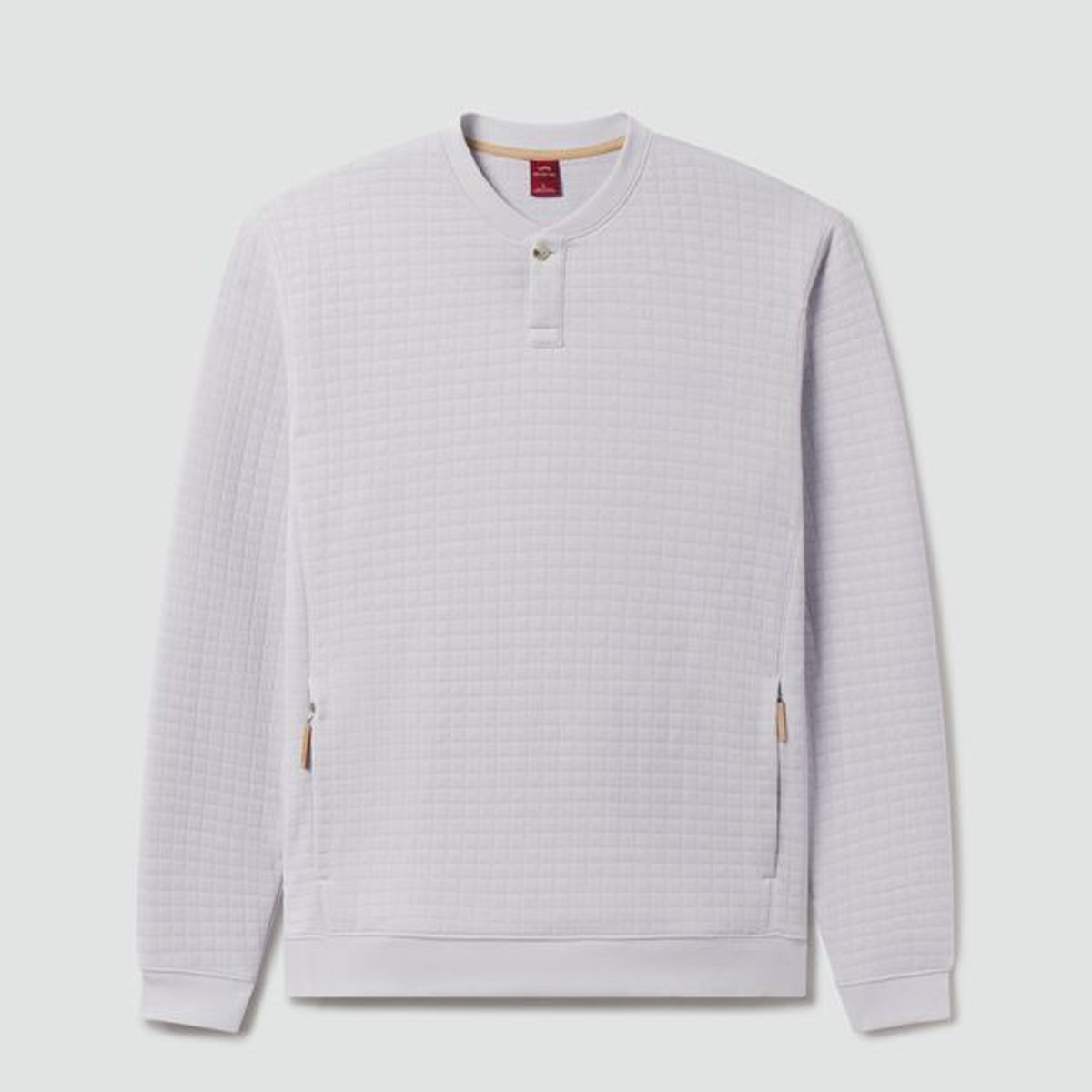 Picture of Sun Day Red Men's Redwood Quilted Henley NL