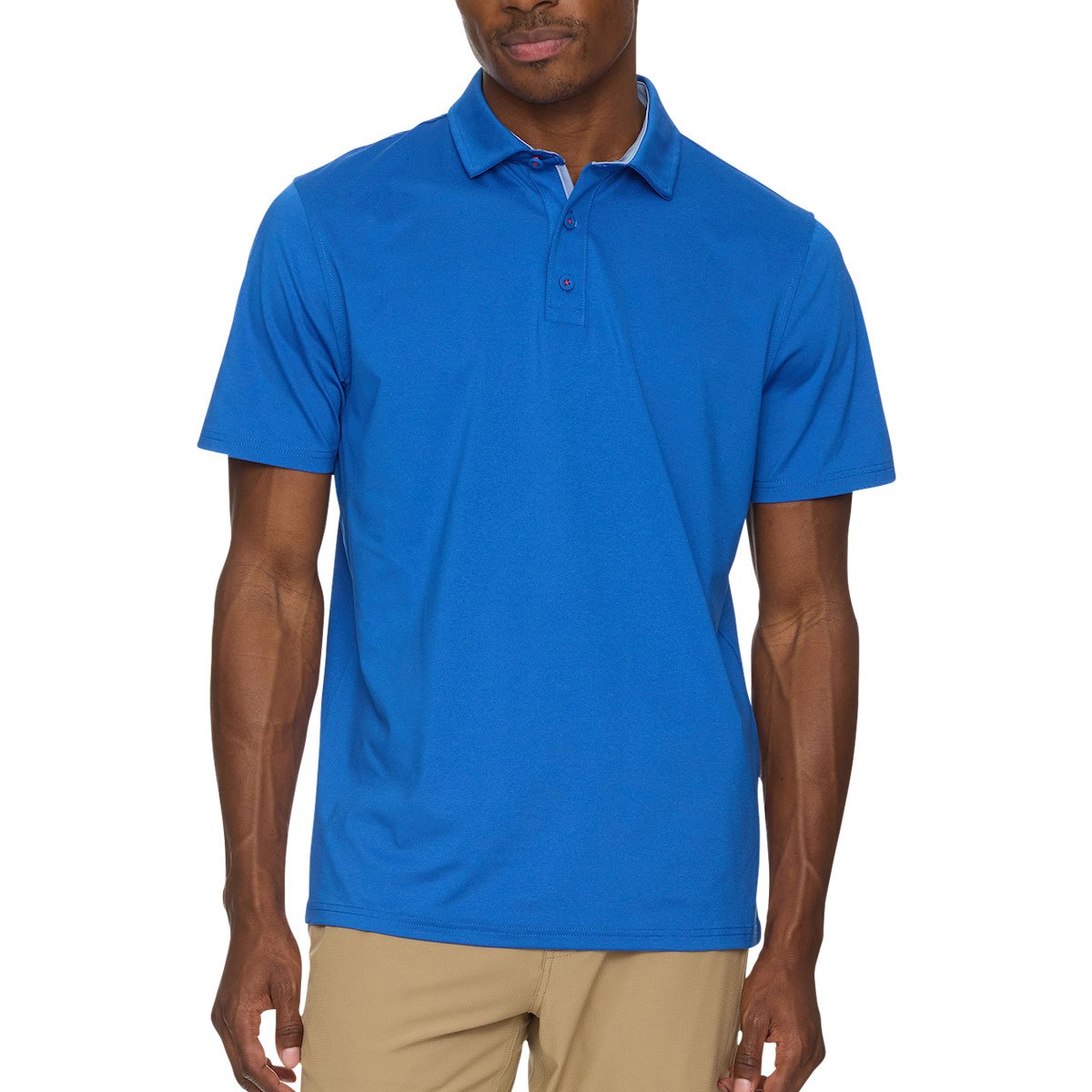 Picture of Flag & Anthem Men's SS Solid Performane Polo