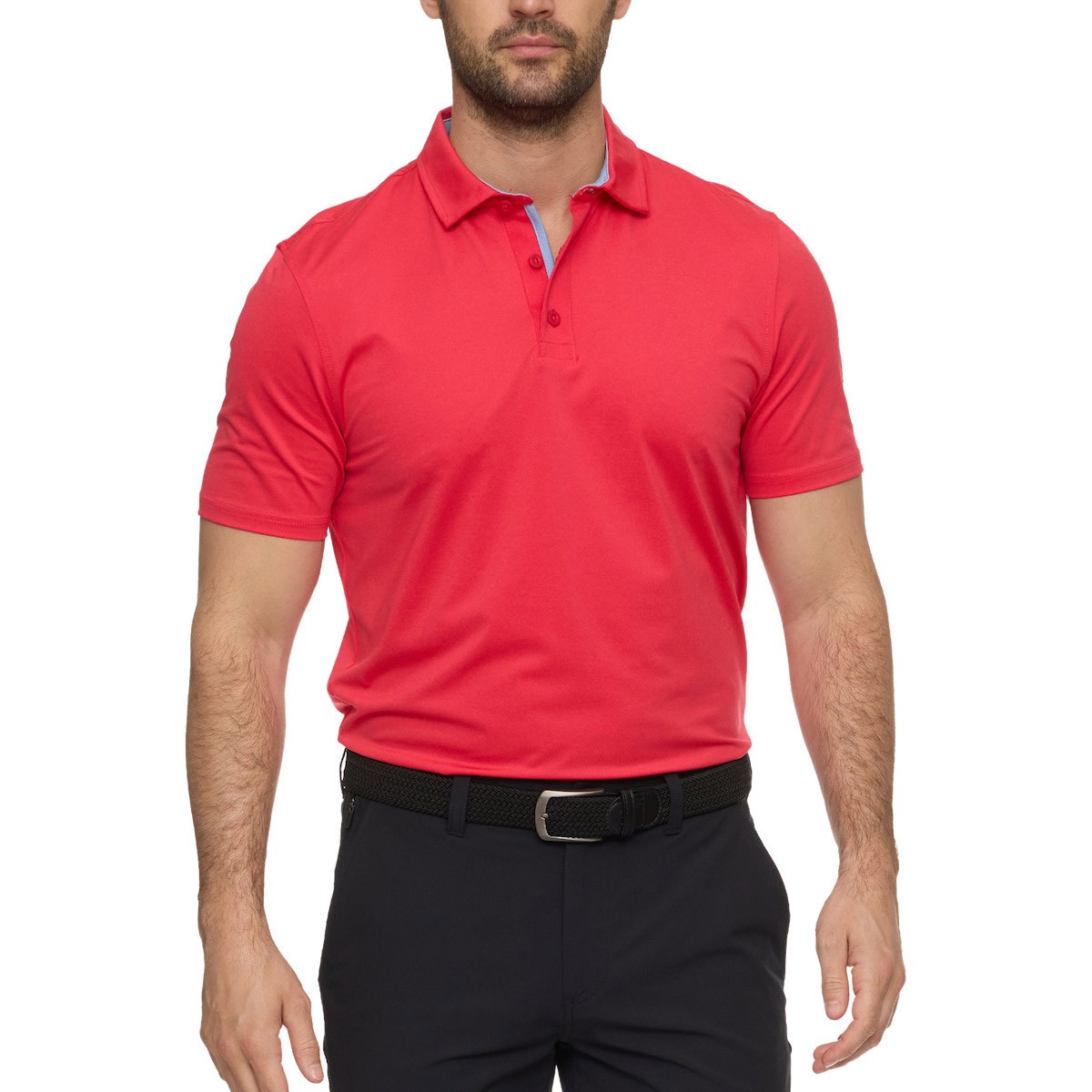 Picture of Flag & Anthem Men's SS Solid Performane Polo