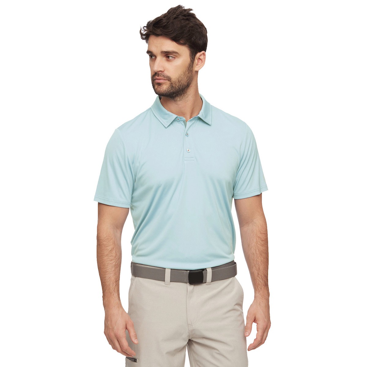 Picture of Flag & Anthem Men's SS Solid Performane Polo