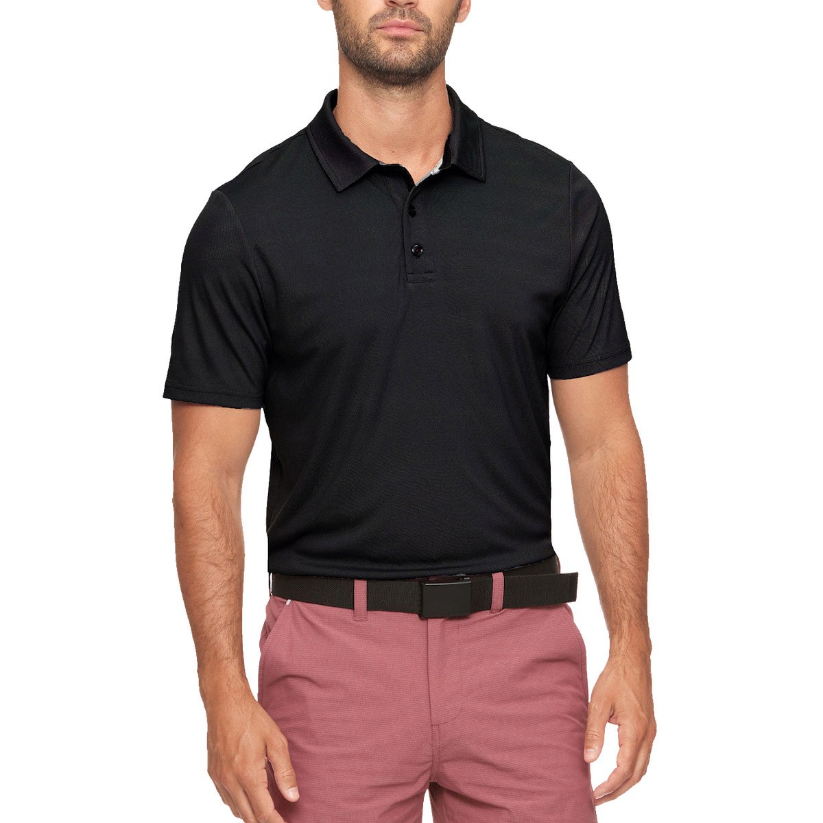 Picture of Flag & Anthem Men's SS Solid Performane Polo