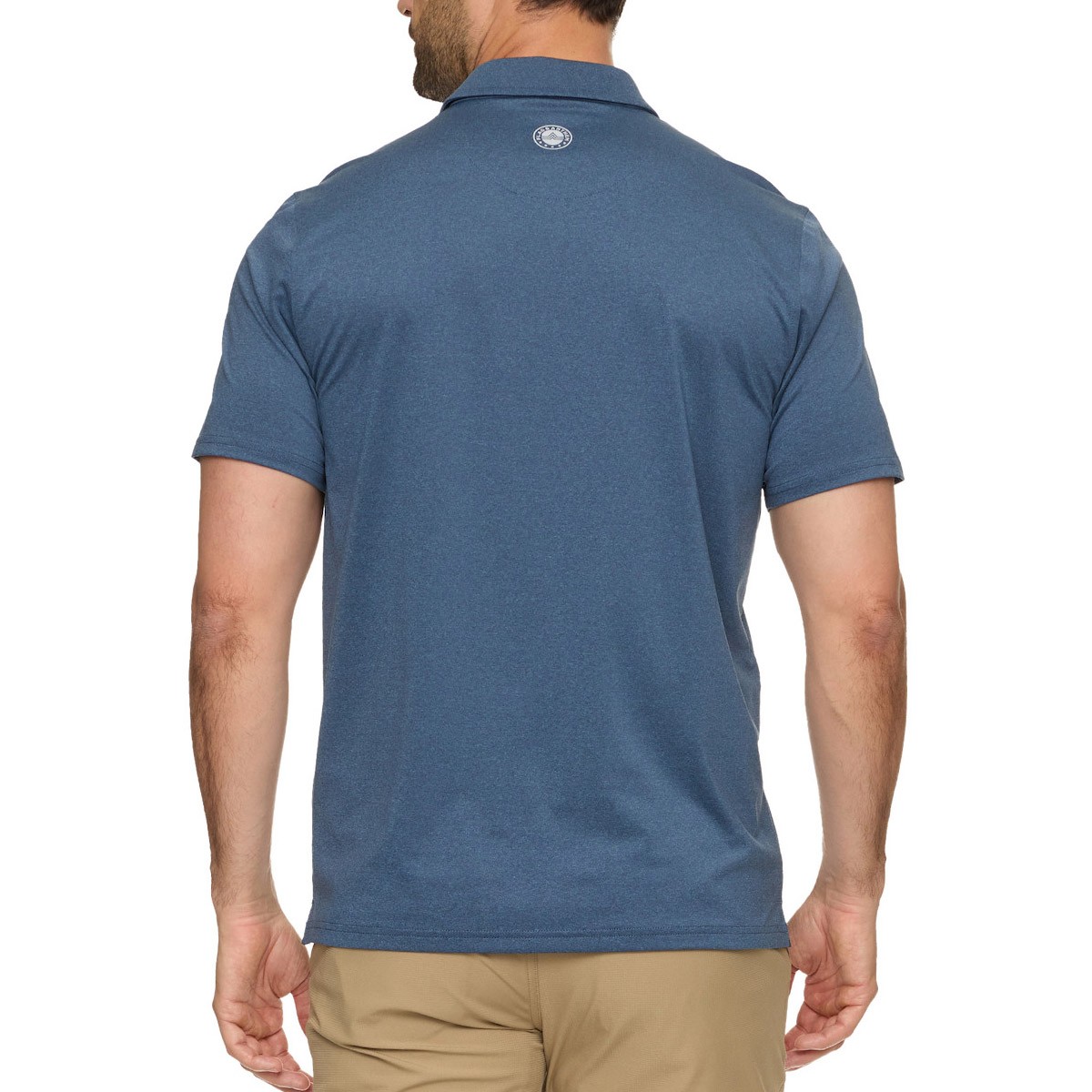 Picture of Flag & Anthem Men's SS Solid Performane Polo