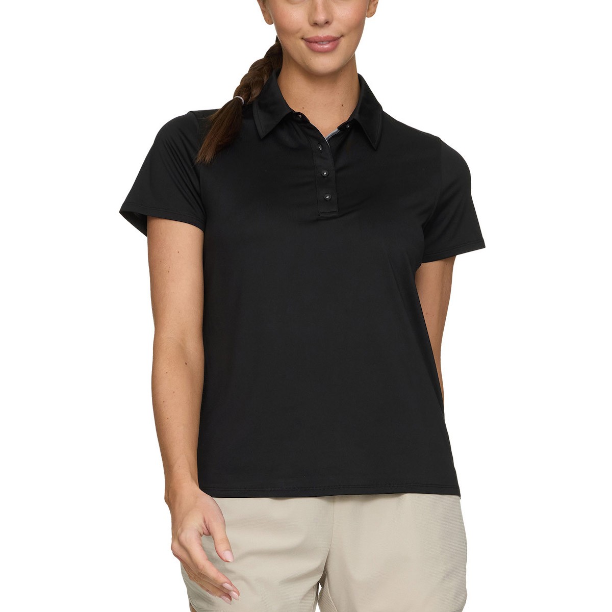Picture of Flag & Anthem Women's MVP SS Solid Performance Polo