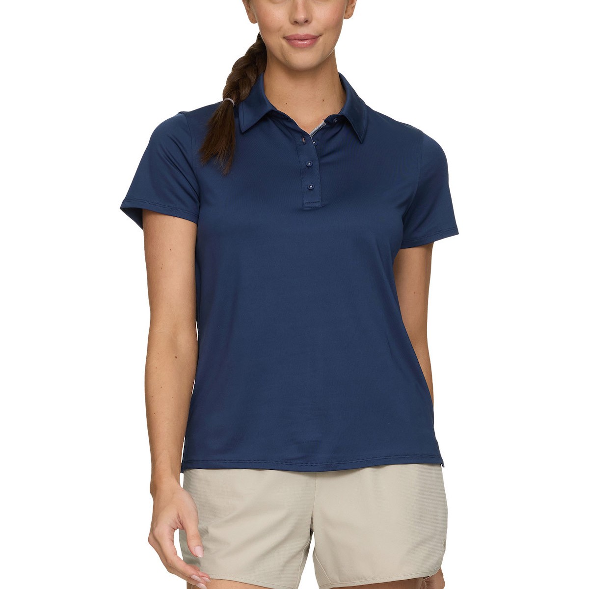 Picture of Flag & Anthem Women's MVP SS Solid Performance Polo