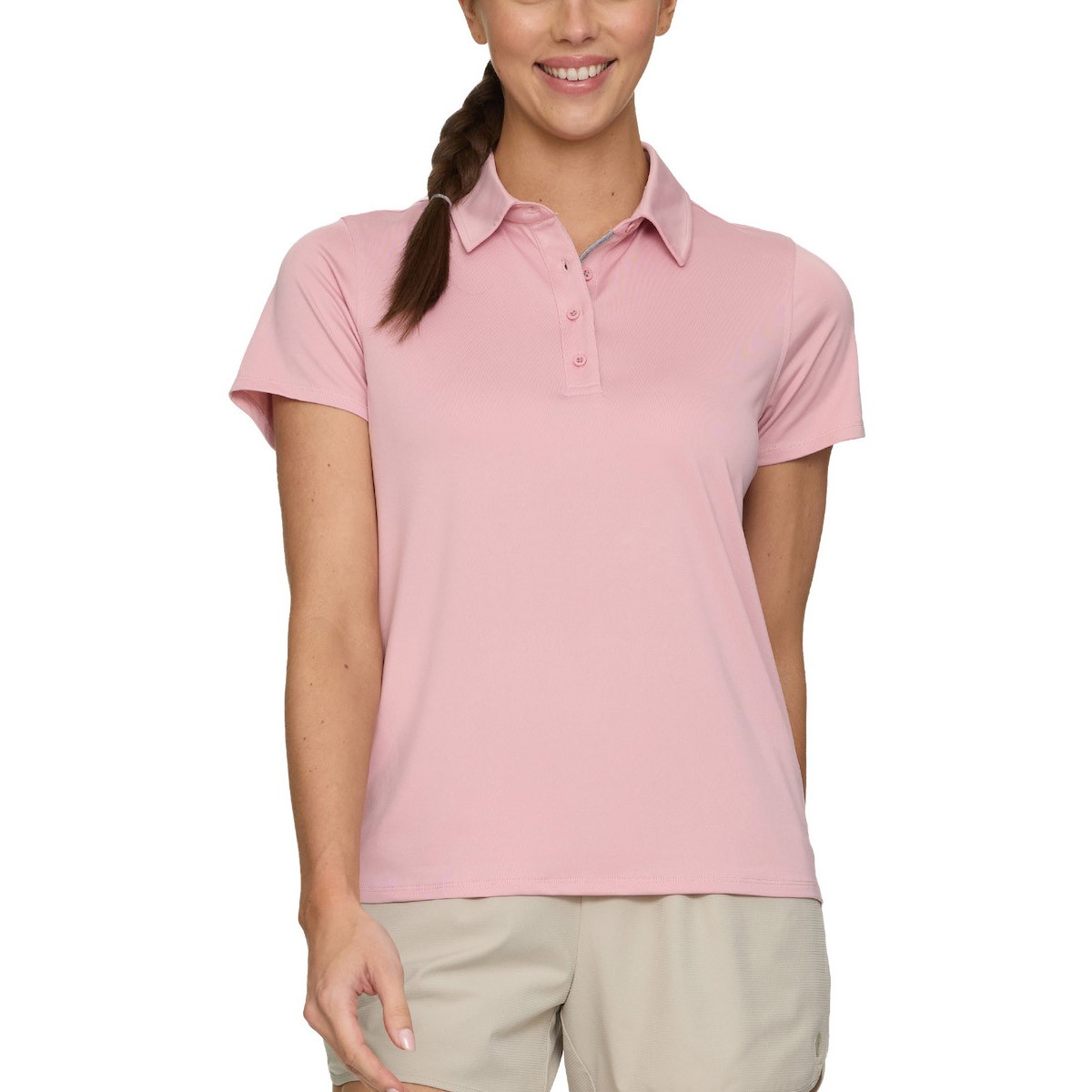 Picture of Flag & Anthem Women's MVP SS Solid Performance Polo