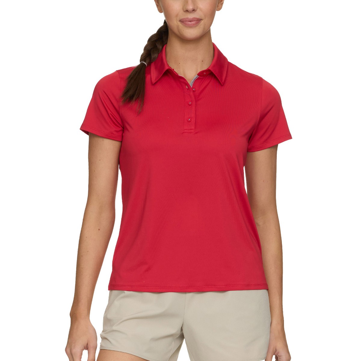 Picture of Flag & Anthem Women's MVP SS Solid Performance Polo
