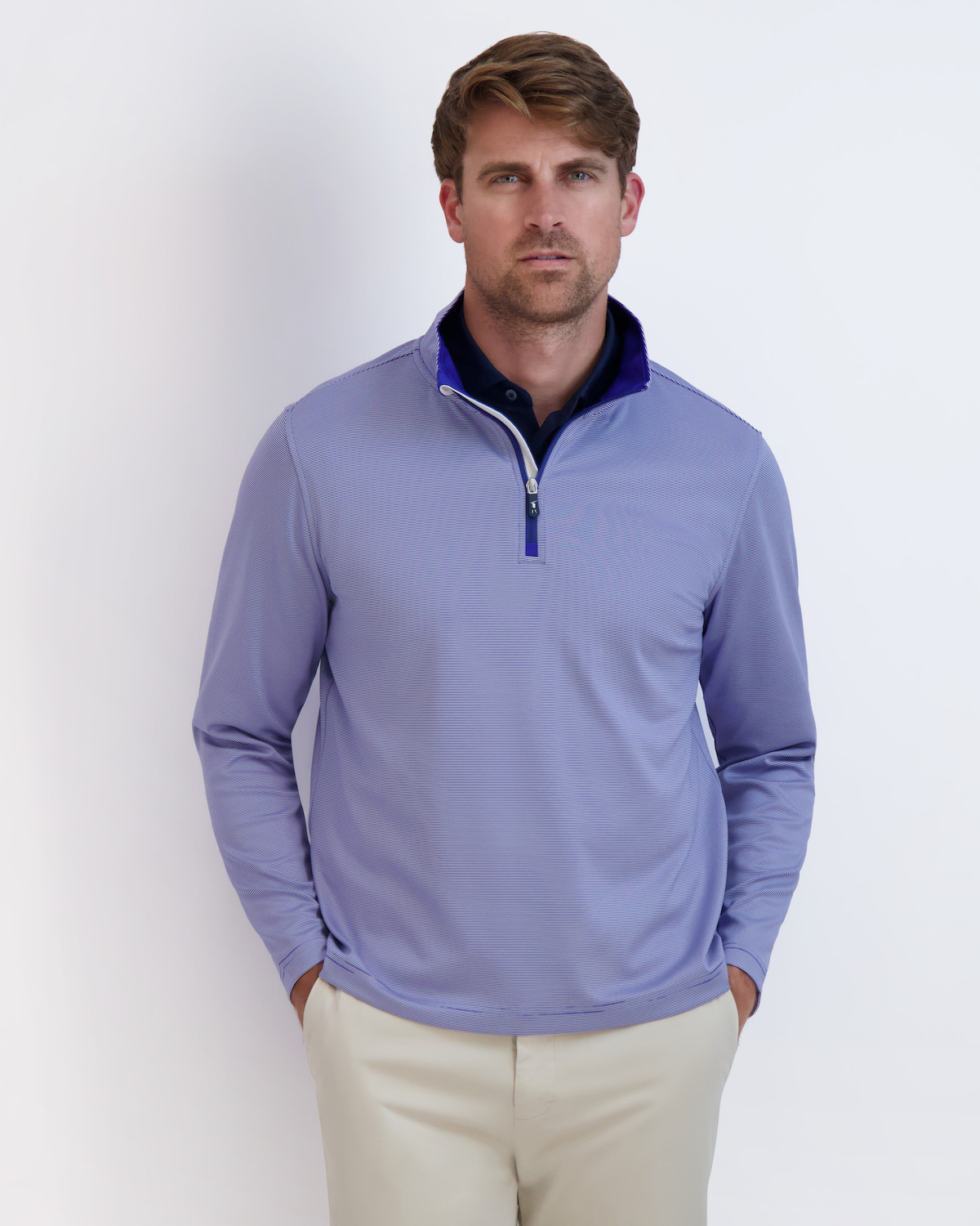 Picture of Fairway & Greene Men's Coughline Quarter-Zip Pullover