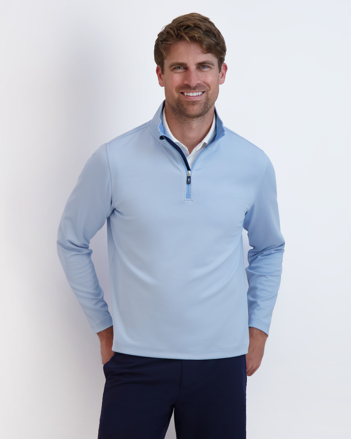Picture of Fairway & Greene Men's Coughline Quarter-Zip Pullover