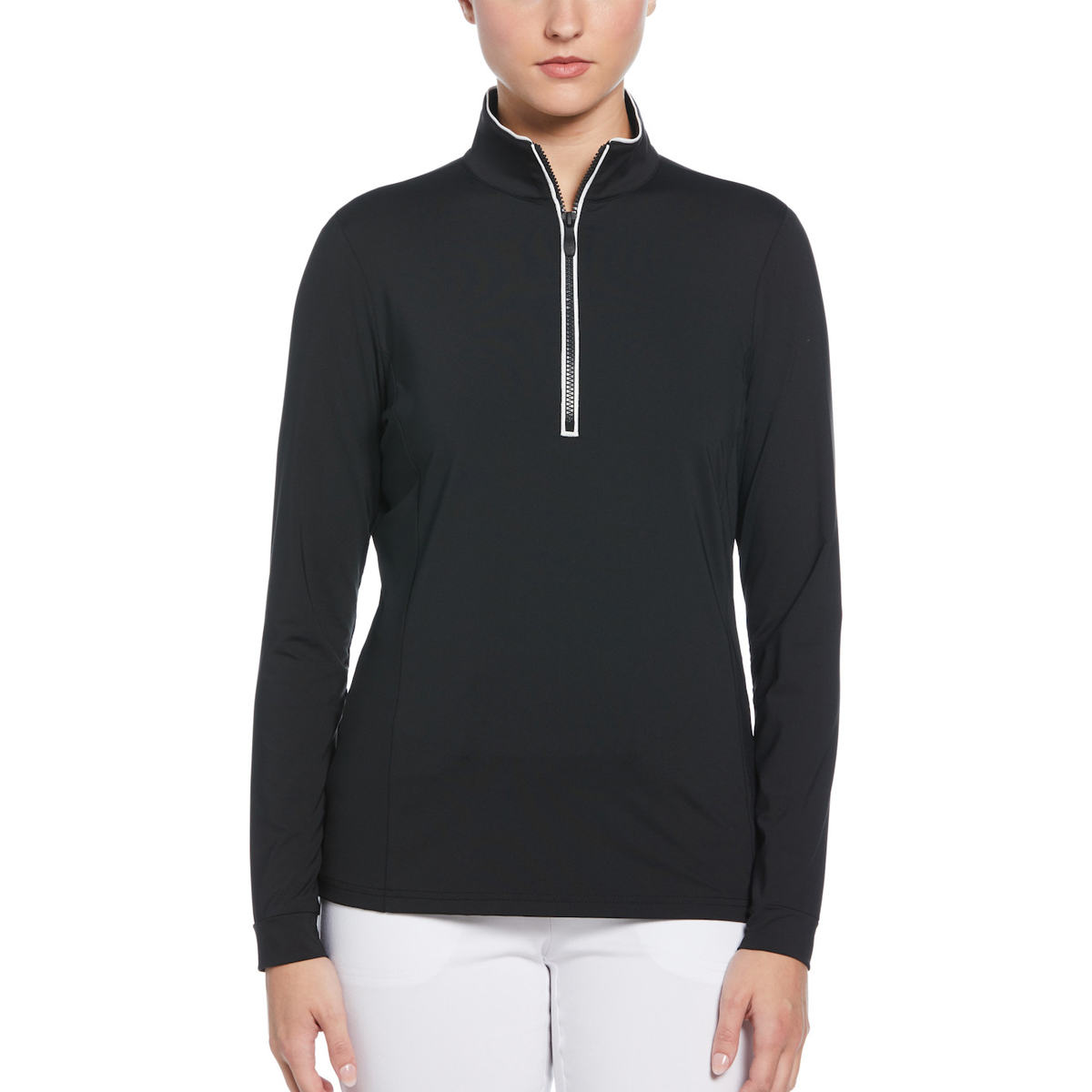 Picture of Original Penguin Ladies' Lightweight Veronica 1/4-Zip Pullover