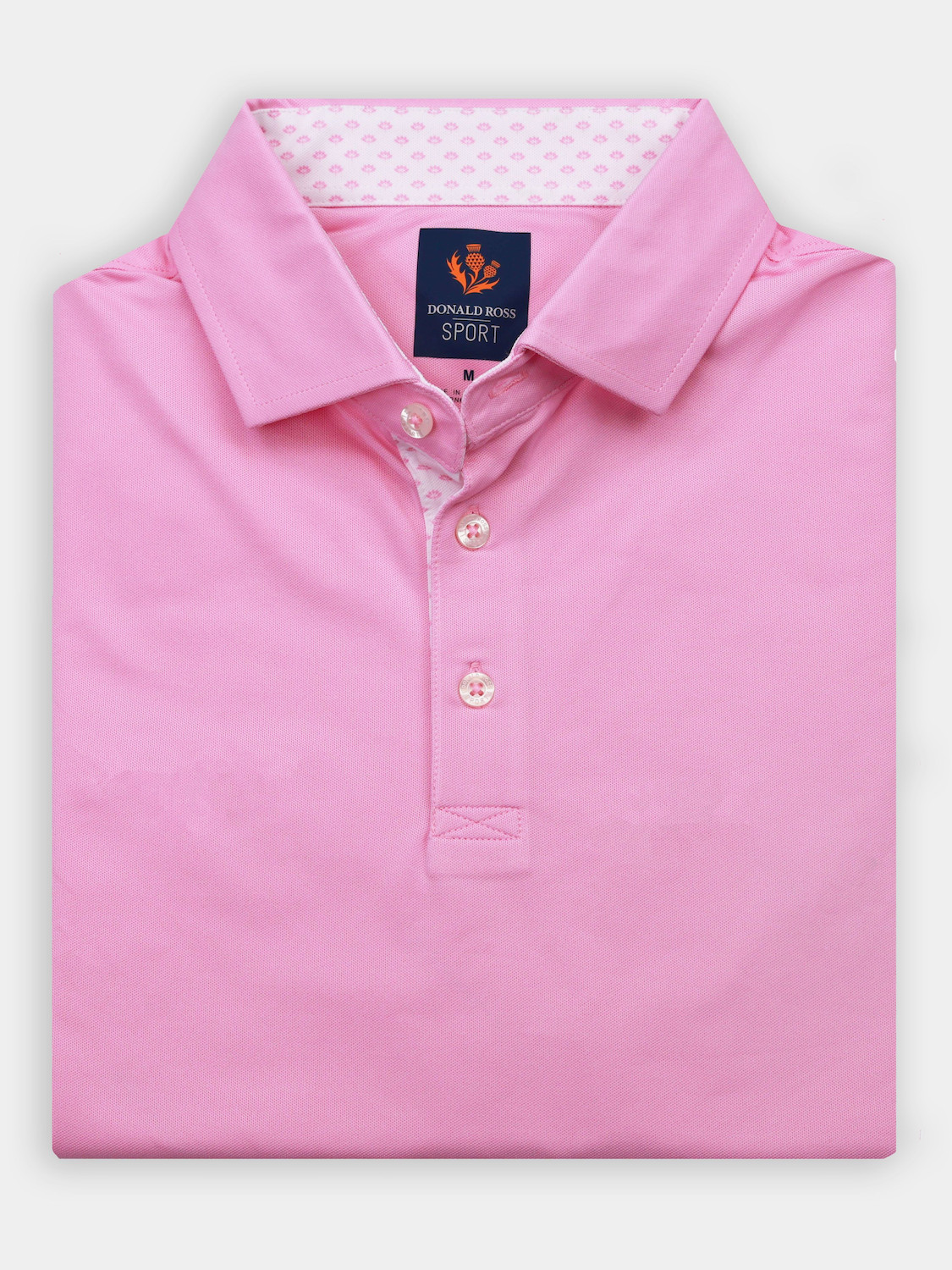 Picture of Donald Ross Eamon Solid With Fancy Placket