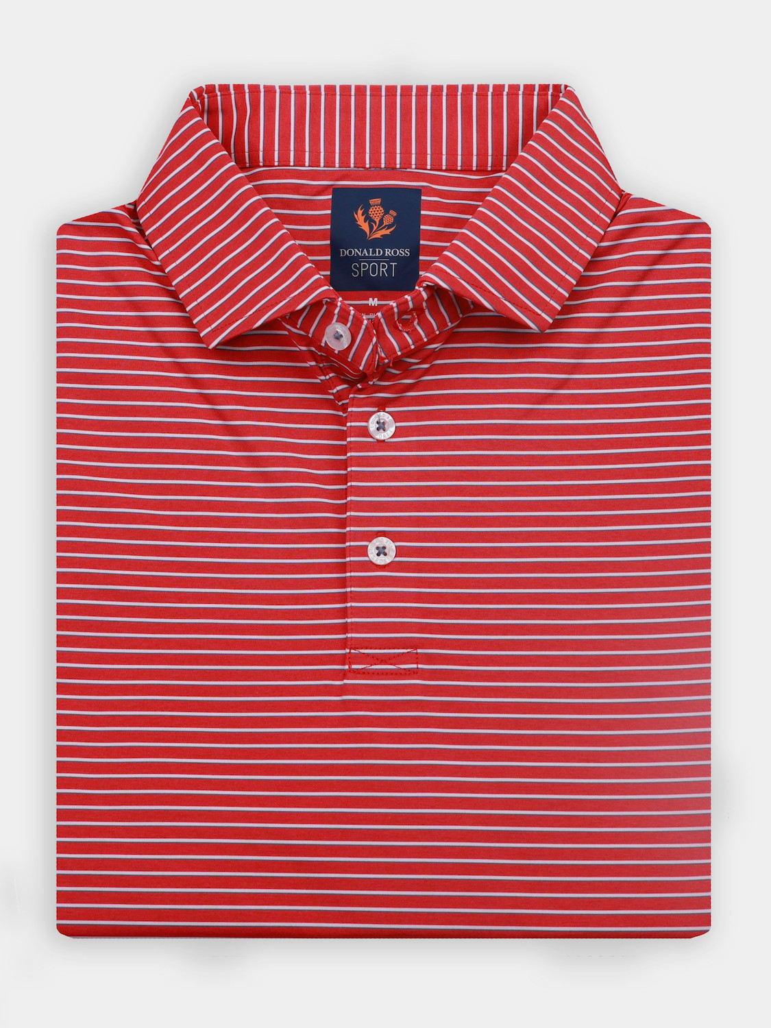 Picture of Donald Ross Elom Shadow Stripe W/Vertical Stripe Collar
