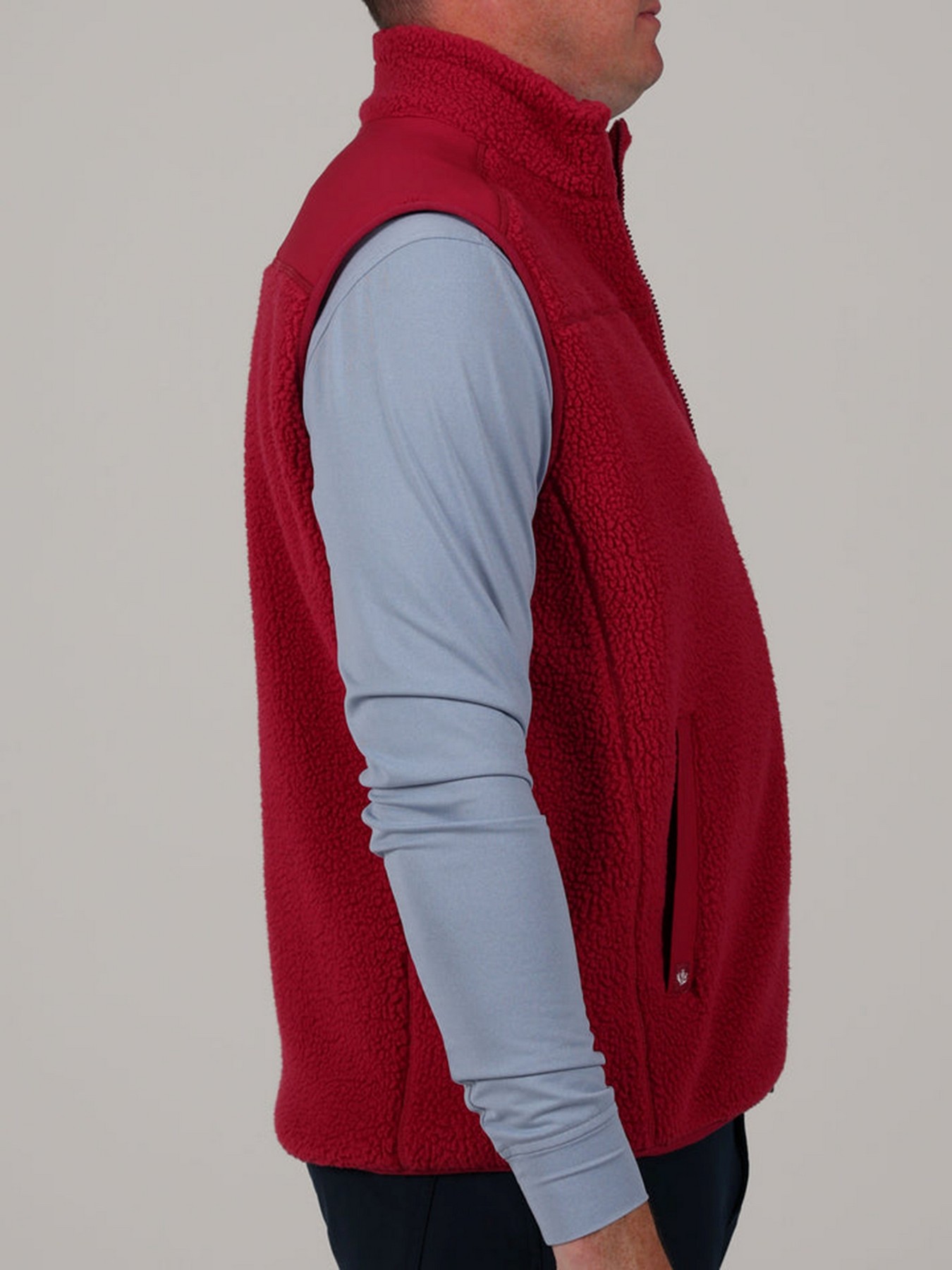 Picture of Donald Ross Jonas Full Zip Sherpa Vest