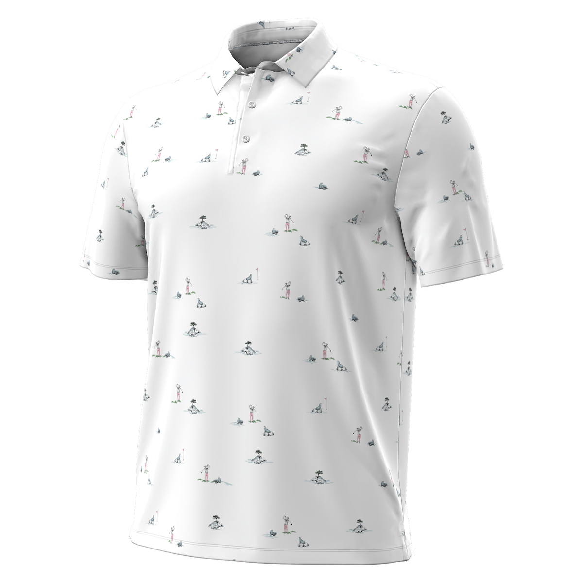 Picture of Under Armour Men's ArmourDry Printed Polo