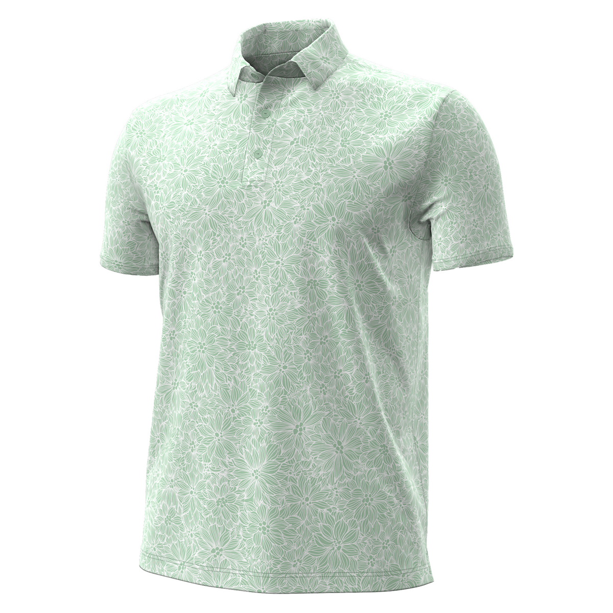 Picture of Under Armour Men's Drive Floral Stone Polo