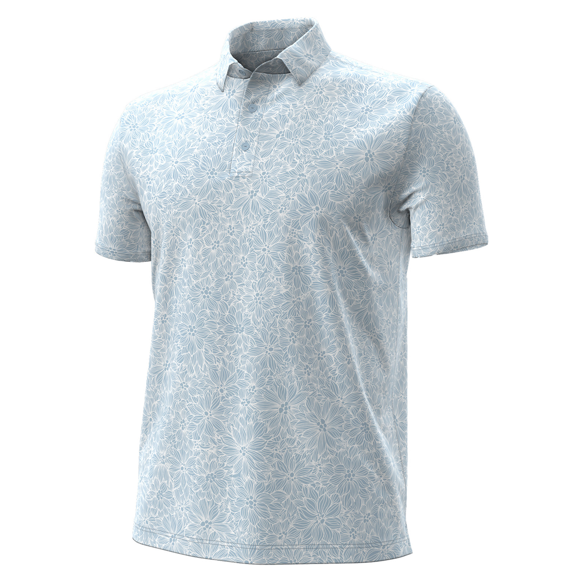 Picture of Under Armour Men's Drive Floral Stone Polo