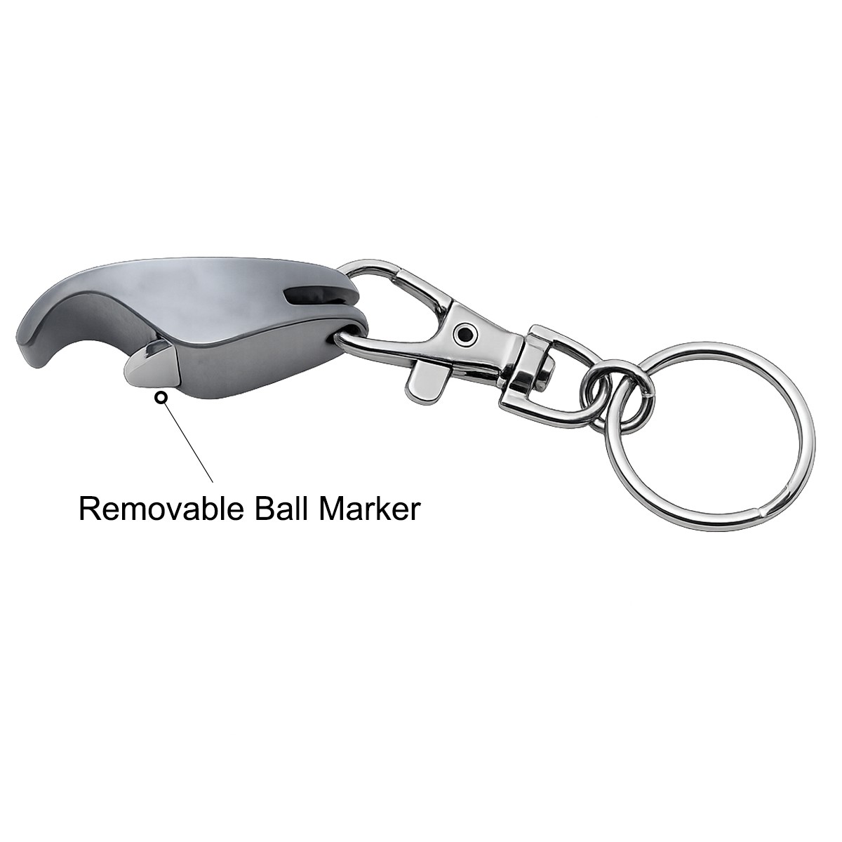 Picture of 2-in-1 Ball Marker Bottle Opener Keychain