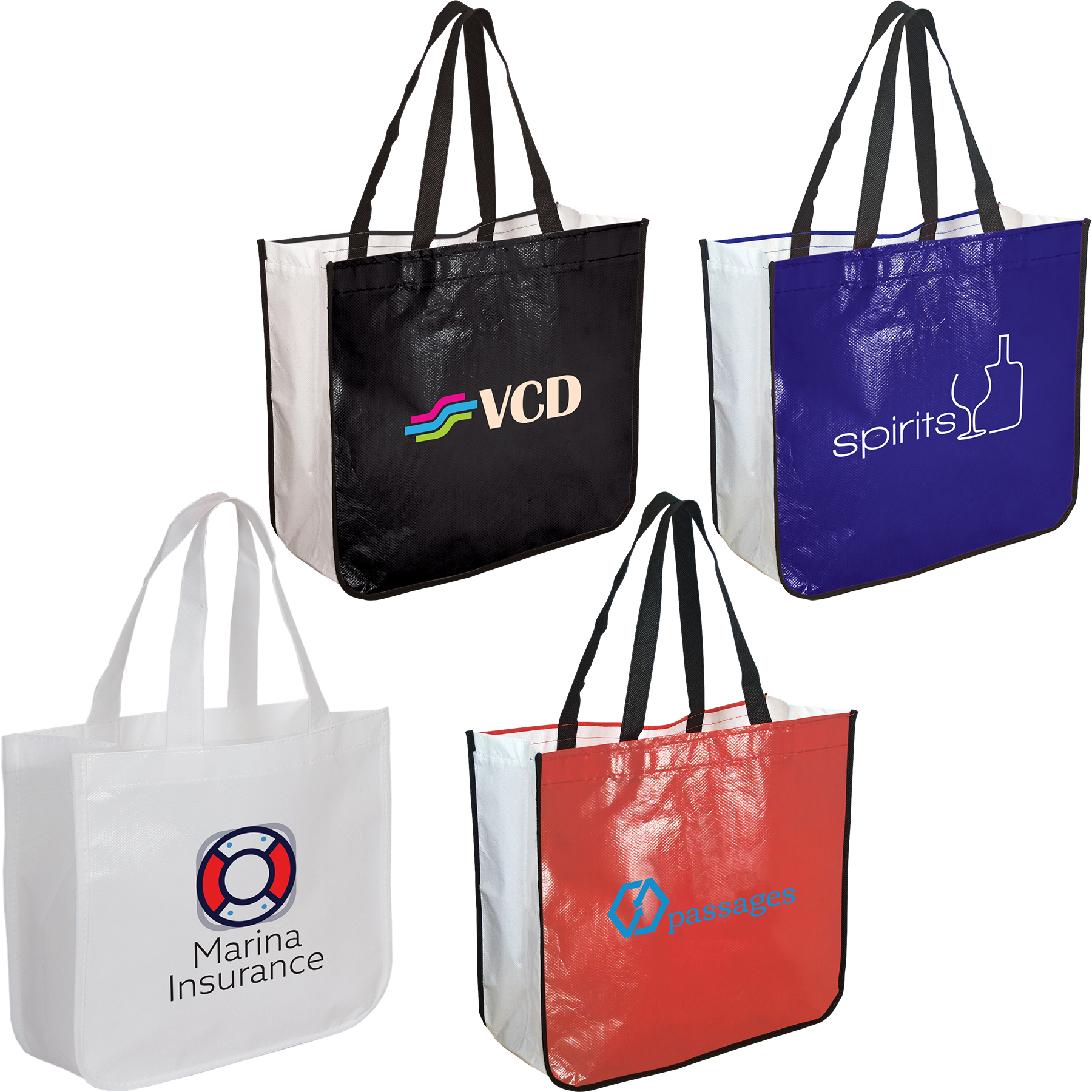 Picture of Extra Large Laminated Shopping Tote Bag