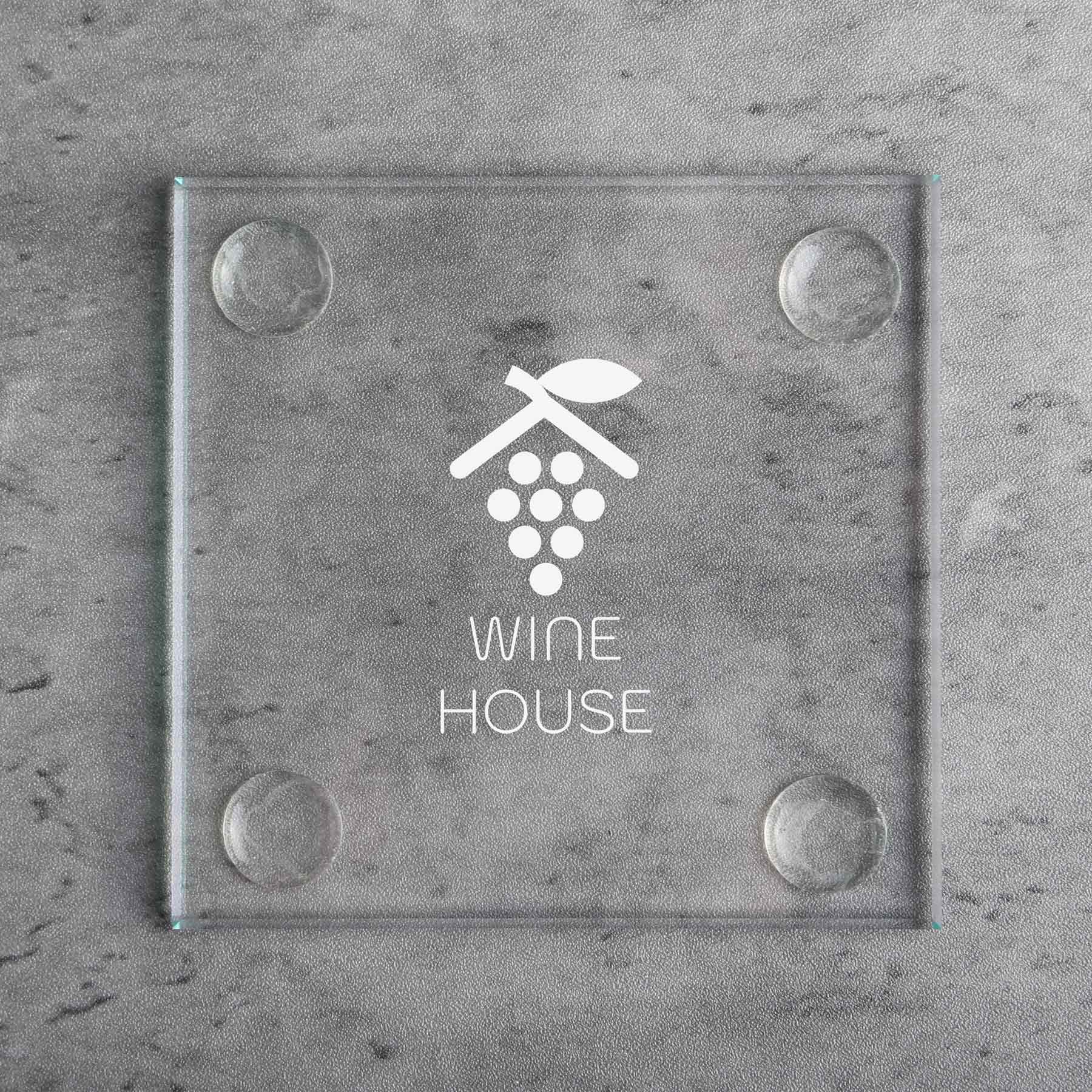 Picture of Square Glass Coaster