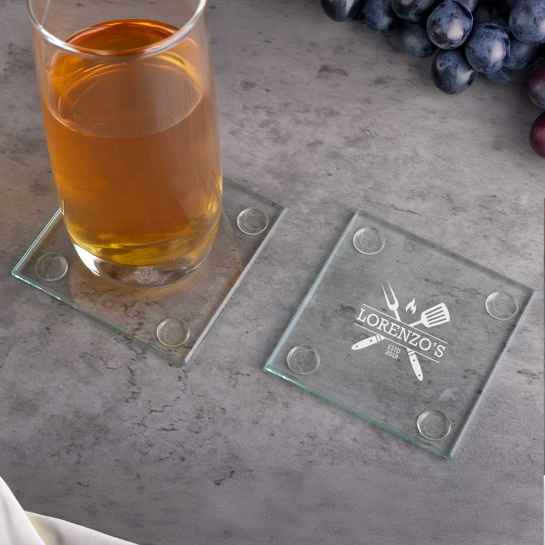 Picture of Square Glass Coaster