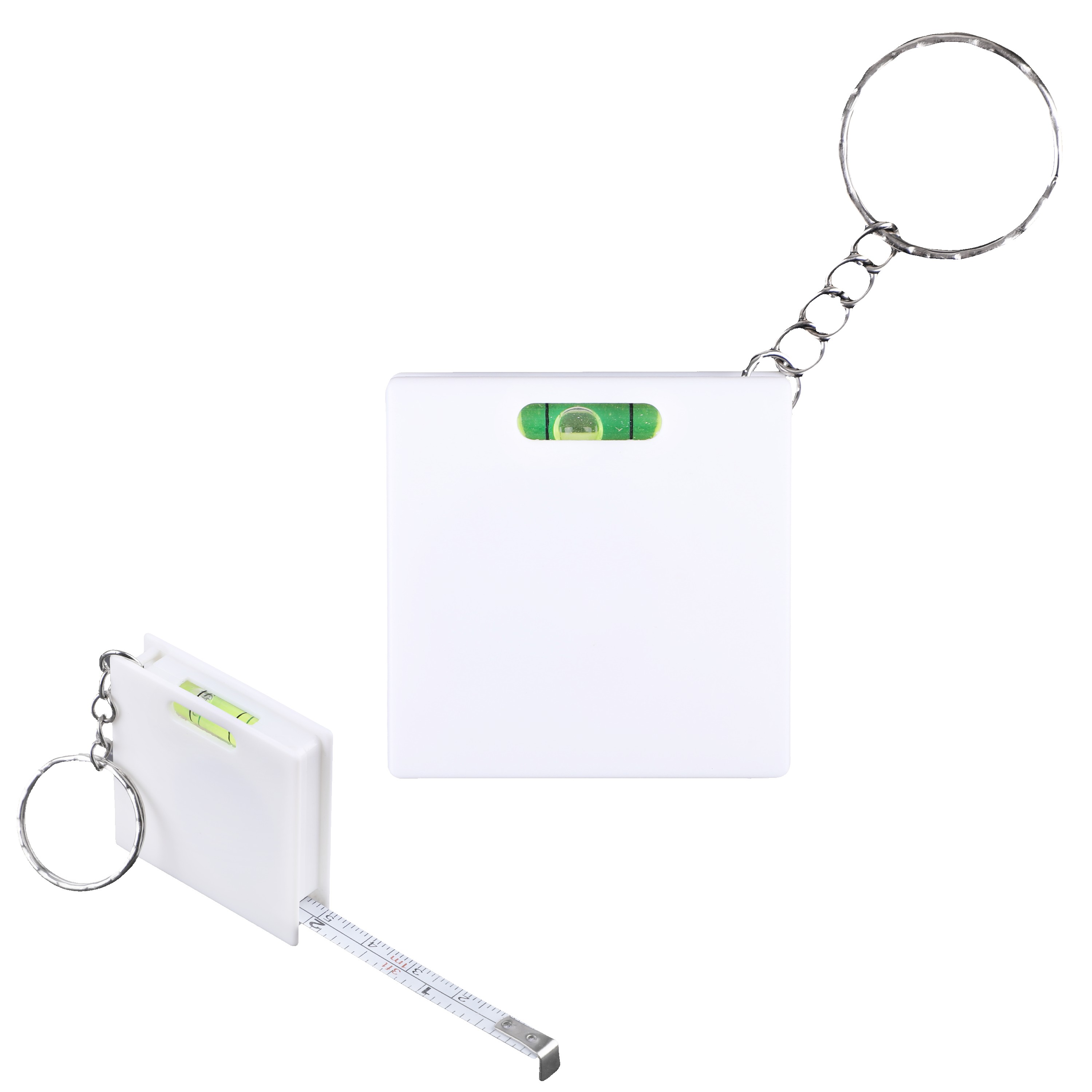 Picture of Squared Away Key Ring Tape Measure And Level