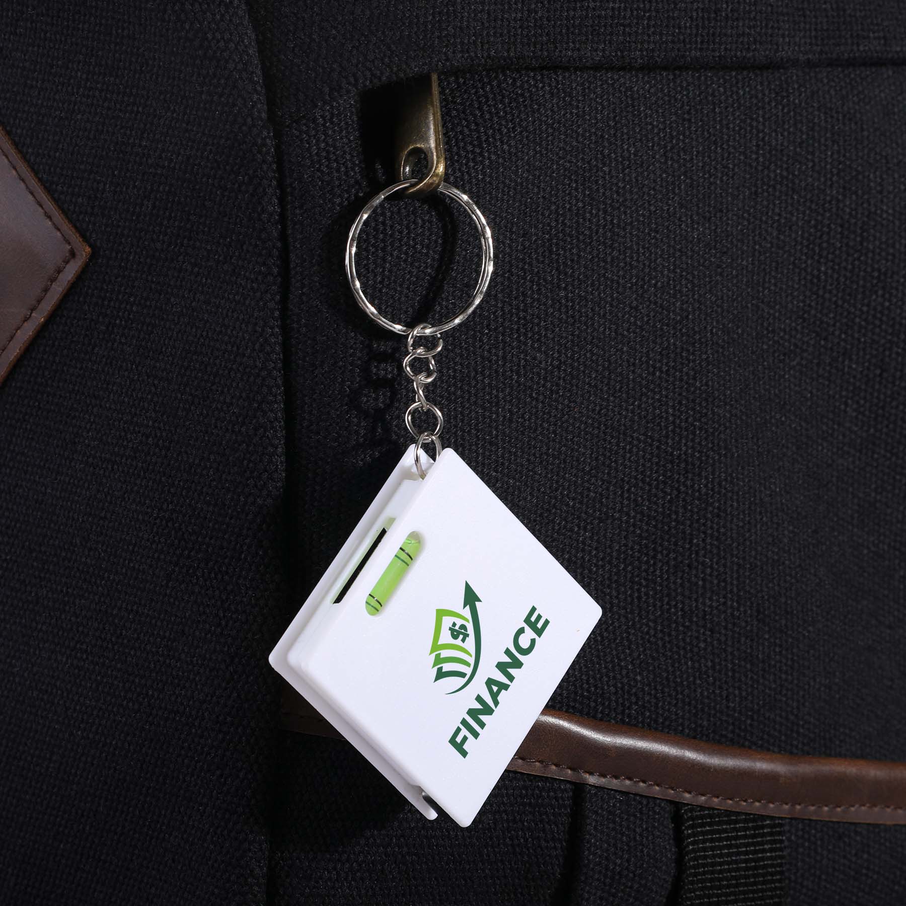 Picture of Squared Away Key Ring Tape Measure And Level