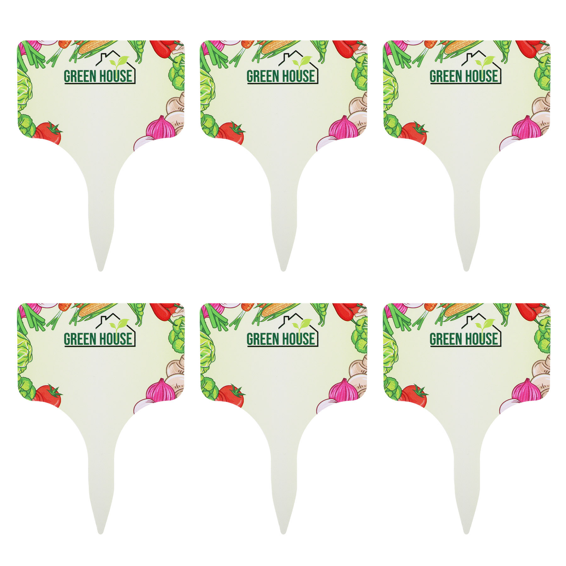 Picture of Evergreen 6 Pc. Garden Stake Set
