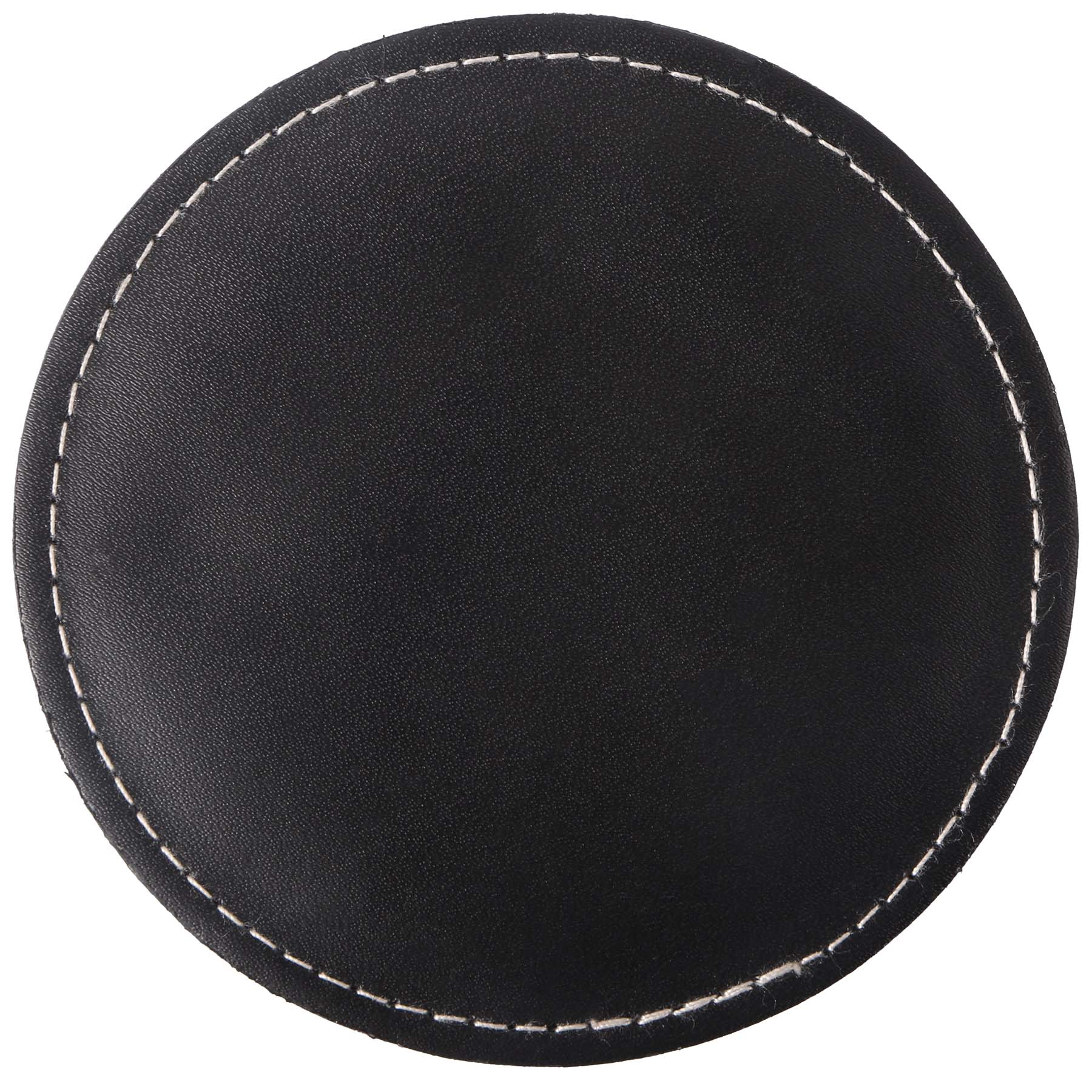 Picture of Bonded Leather Round Coaster Single