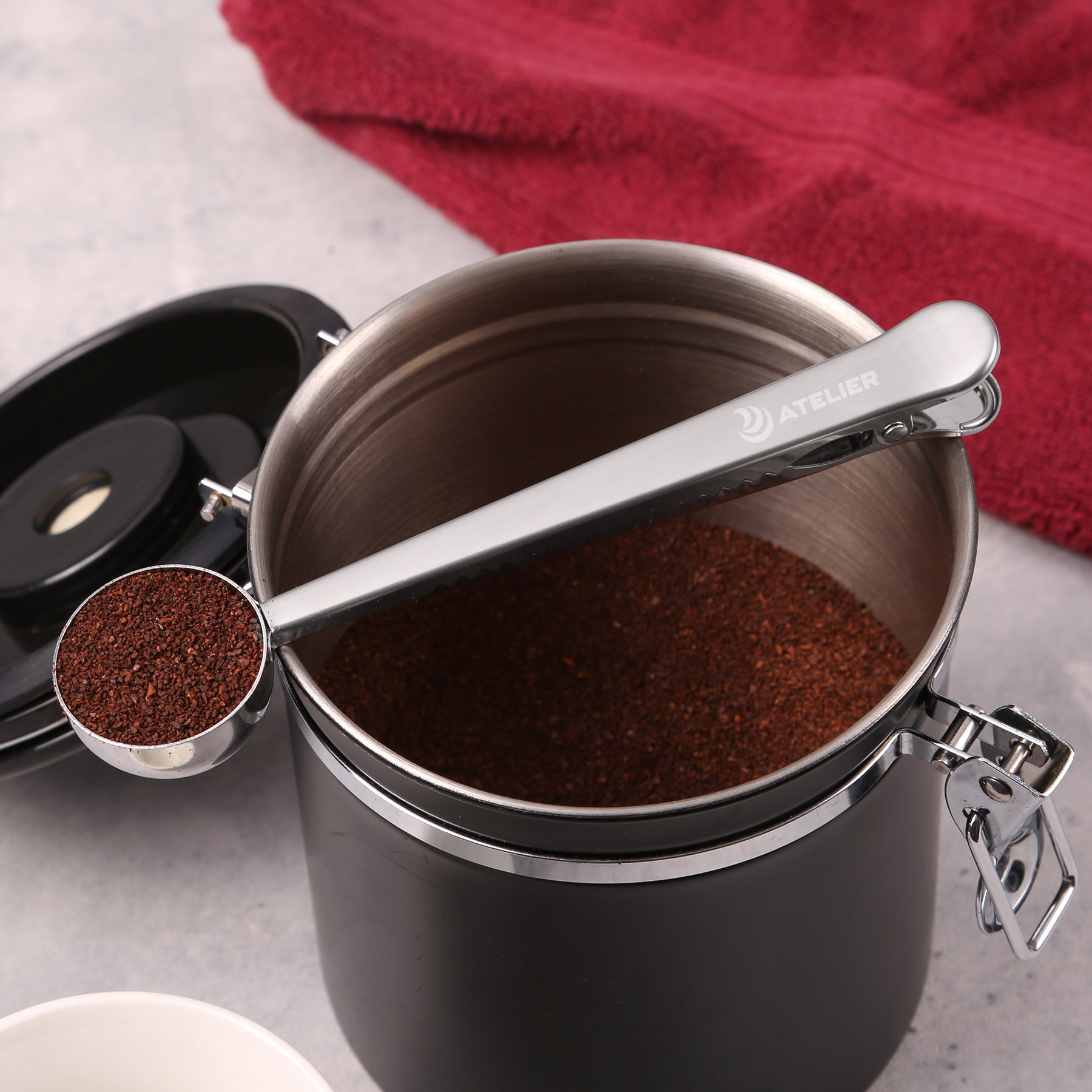Picture of Daybreak Stainless Steel Coffee Scoop/Clip