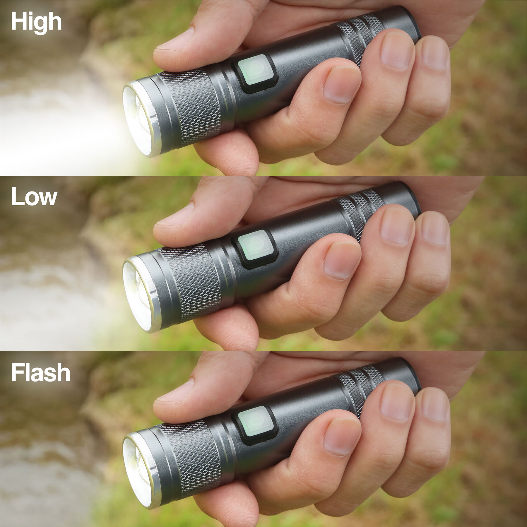 Picture of reNew Rechargeable COB Pocket Flashlight