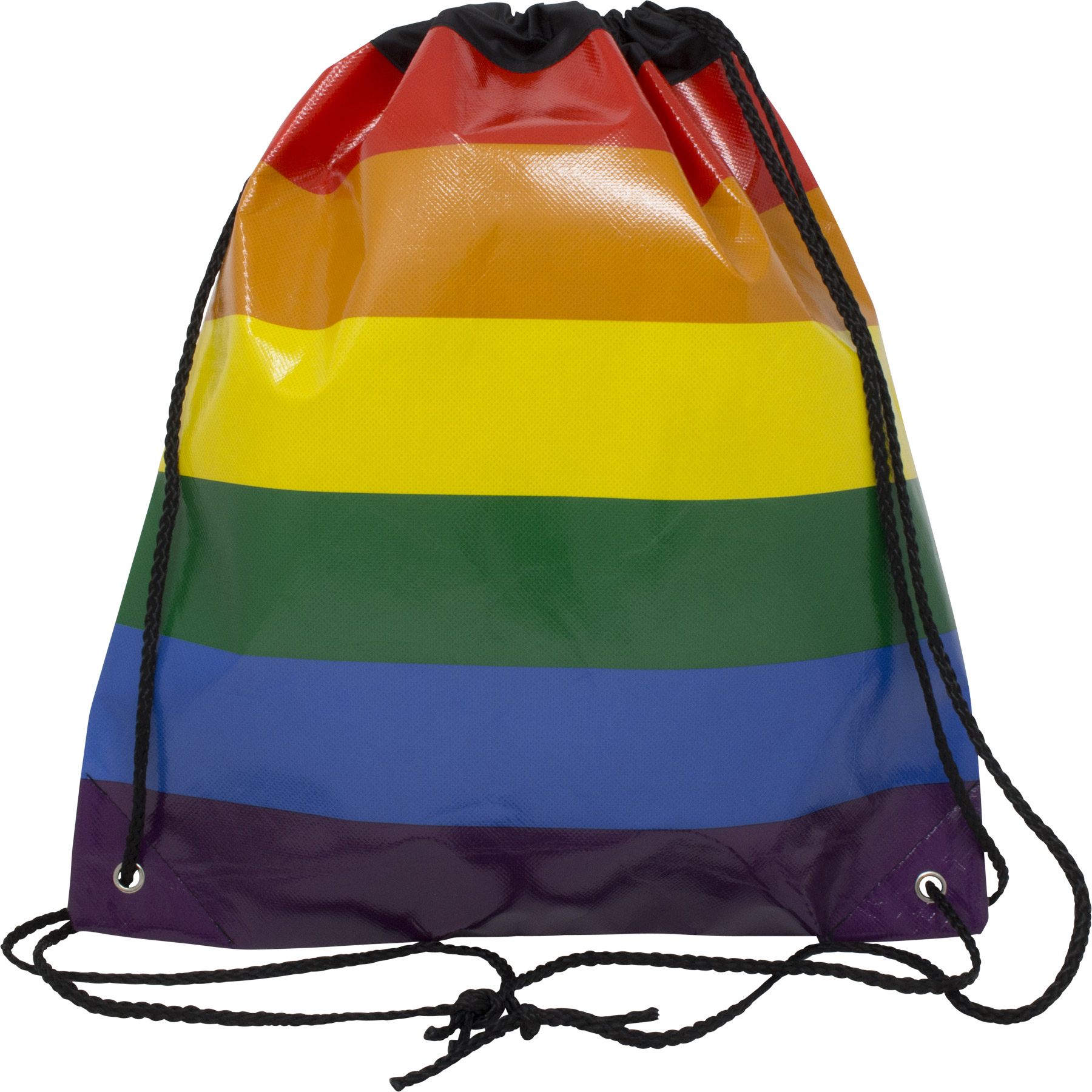 Picture of Jumbo Rainbow Drawstring Backpack Bag
