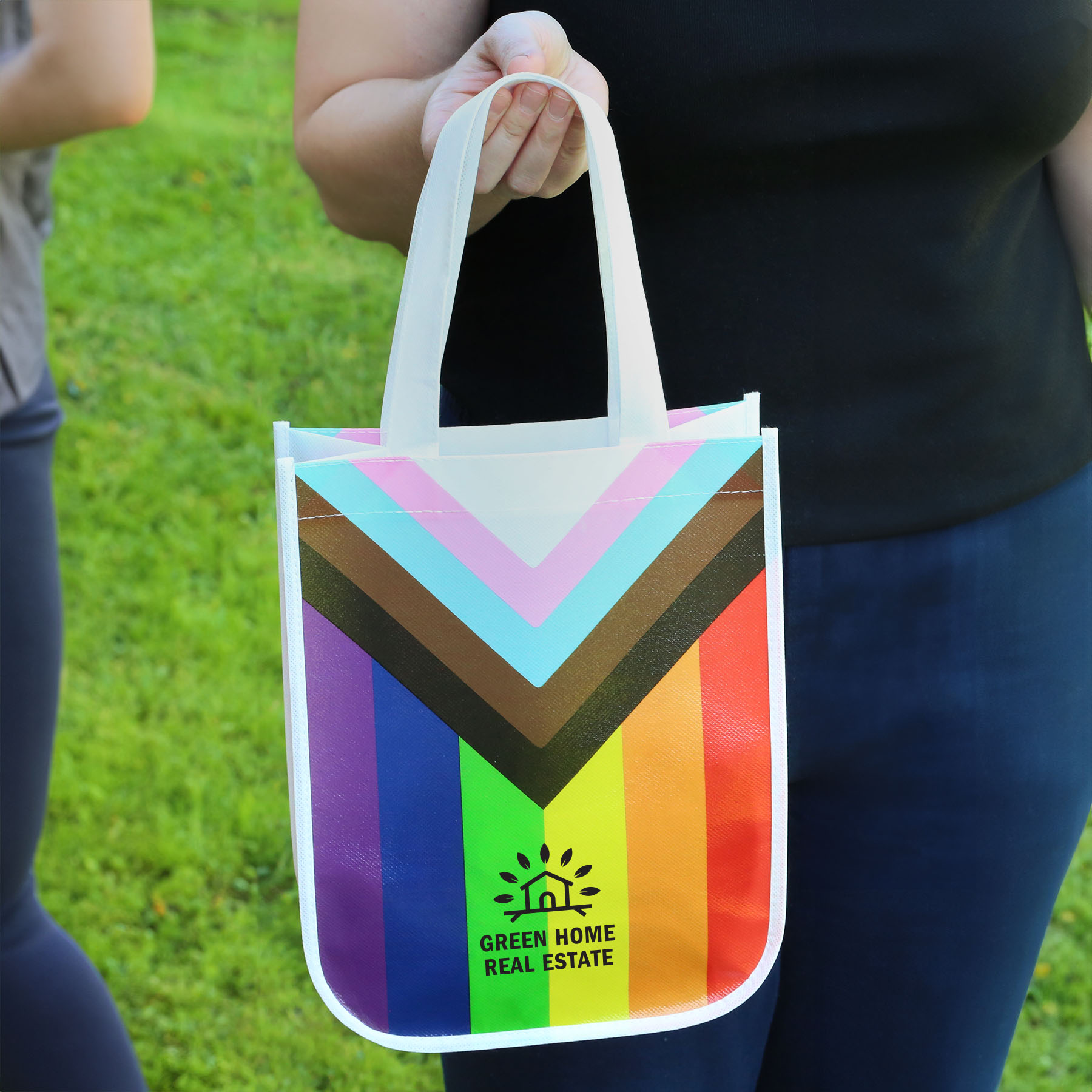 Picture of Progress Pride Laminated Fashion Tote Bag