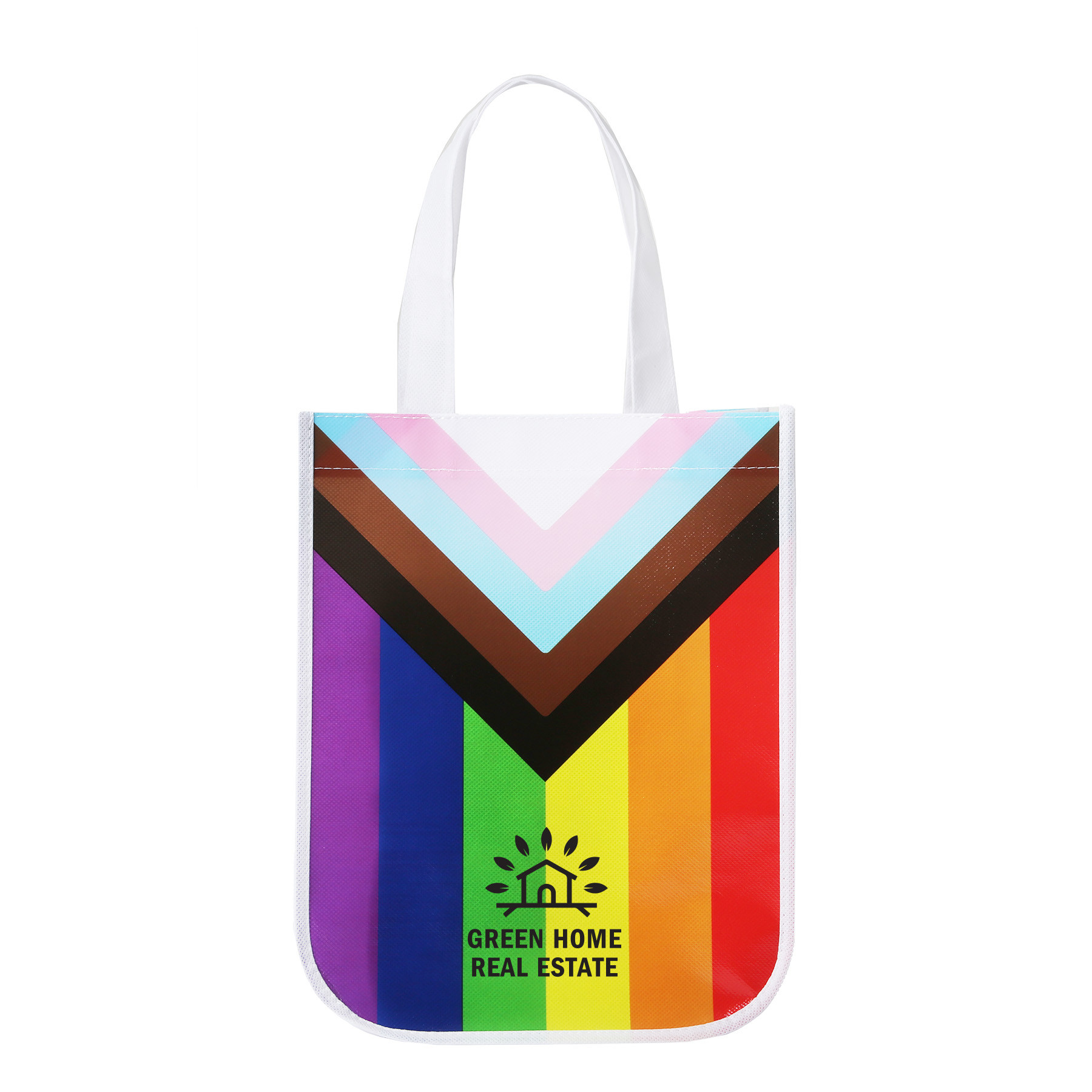 Picture of Progress Pride Laminated Fashion Tote Bag