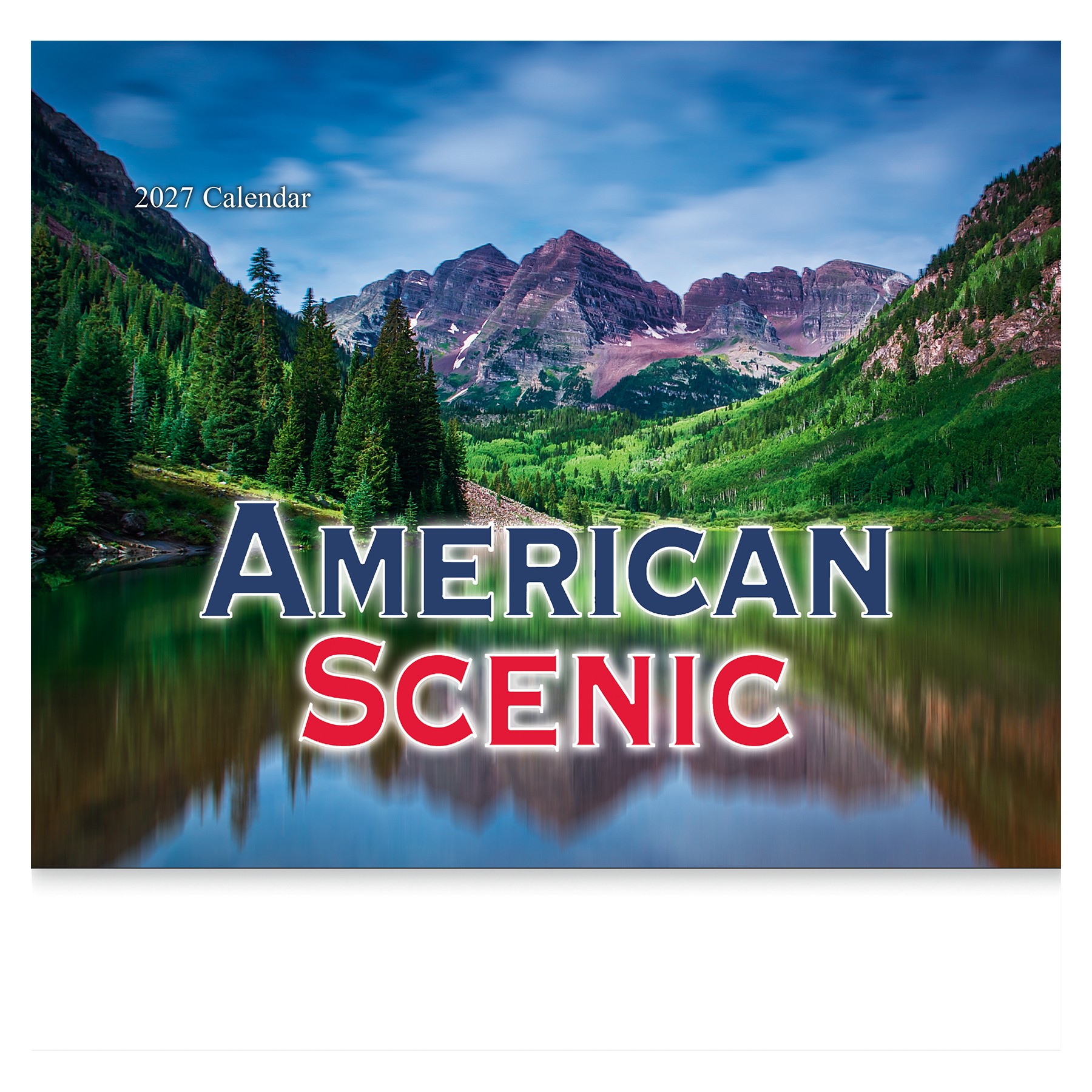 Picture of American Scenic Wall Calendar: 2027 Stapled