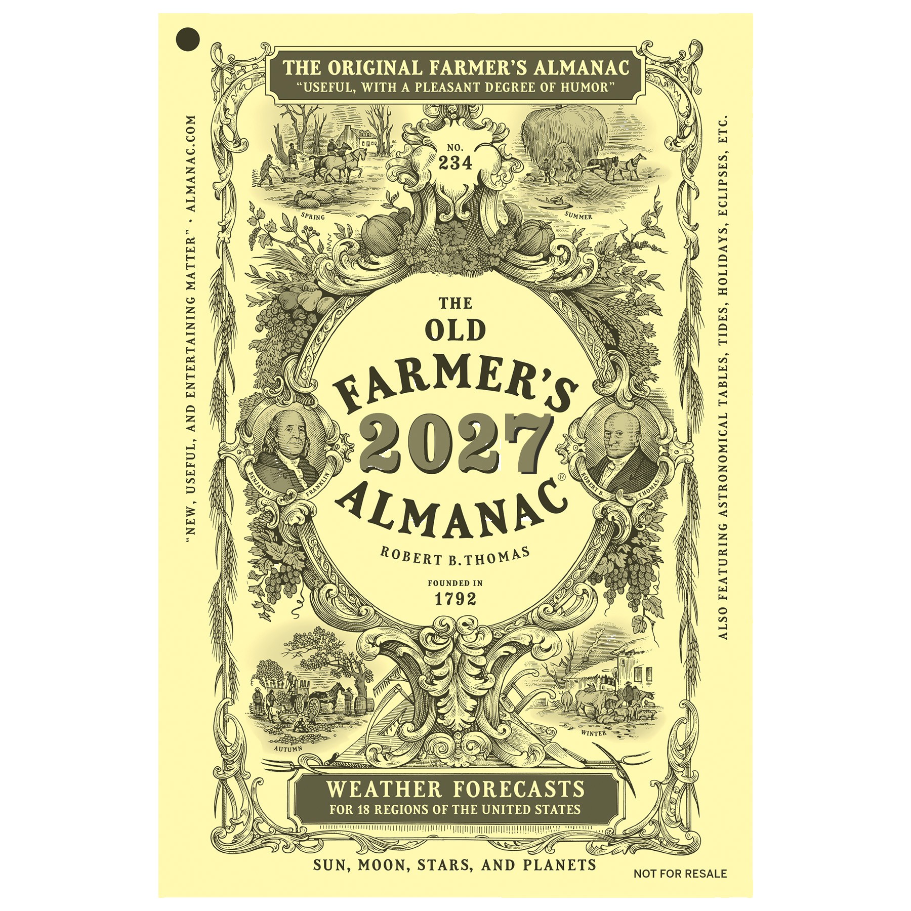 Picture of The Old Farmer's Almanac® Booklet: 2027