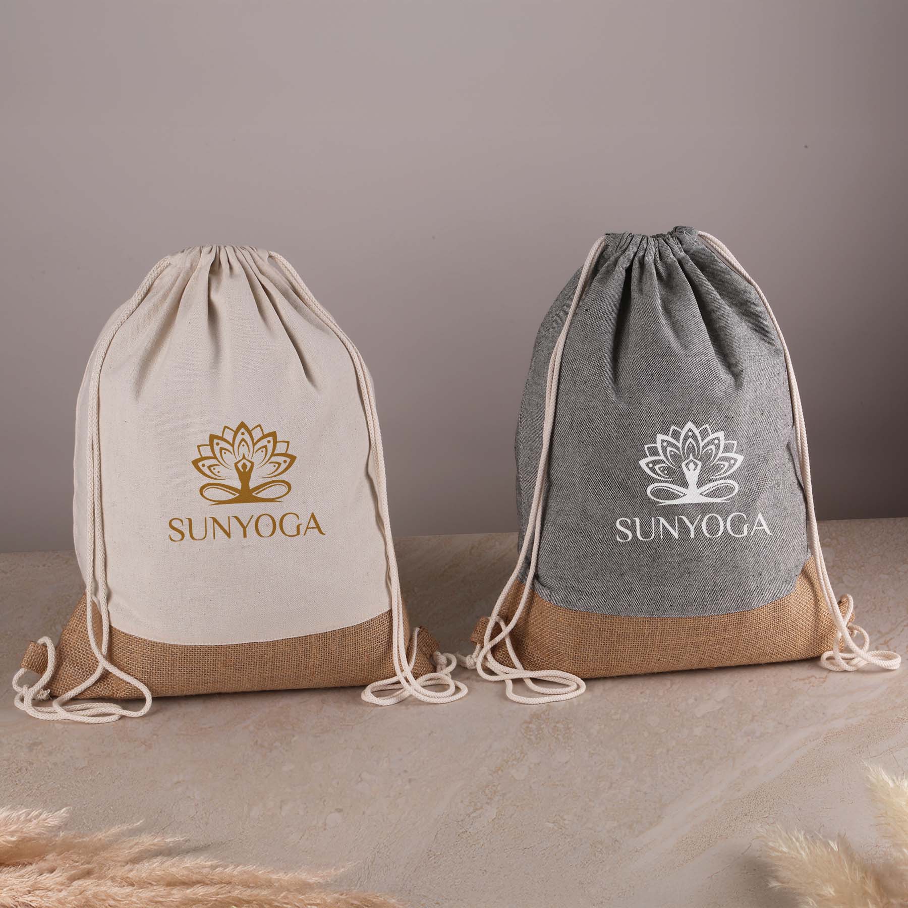 Picture of Quetico 8oz Cotton & Jute Drawstring Bag