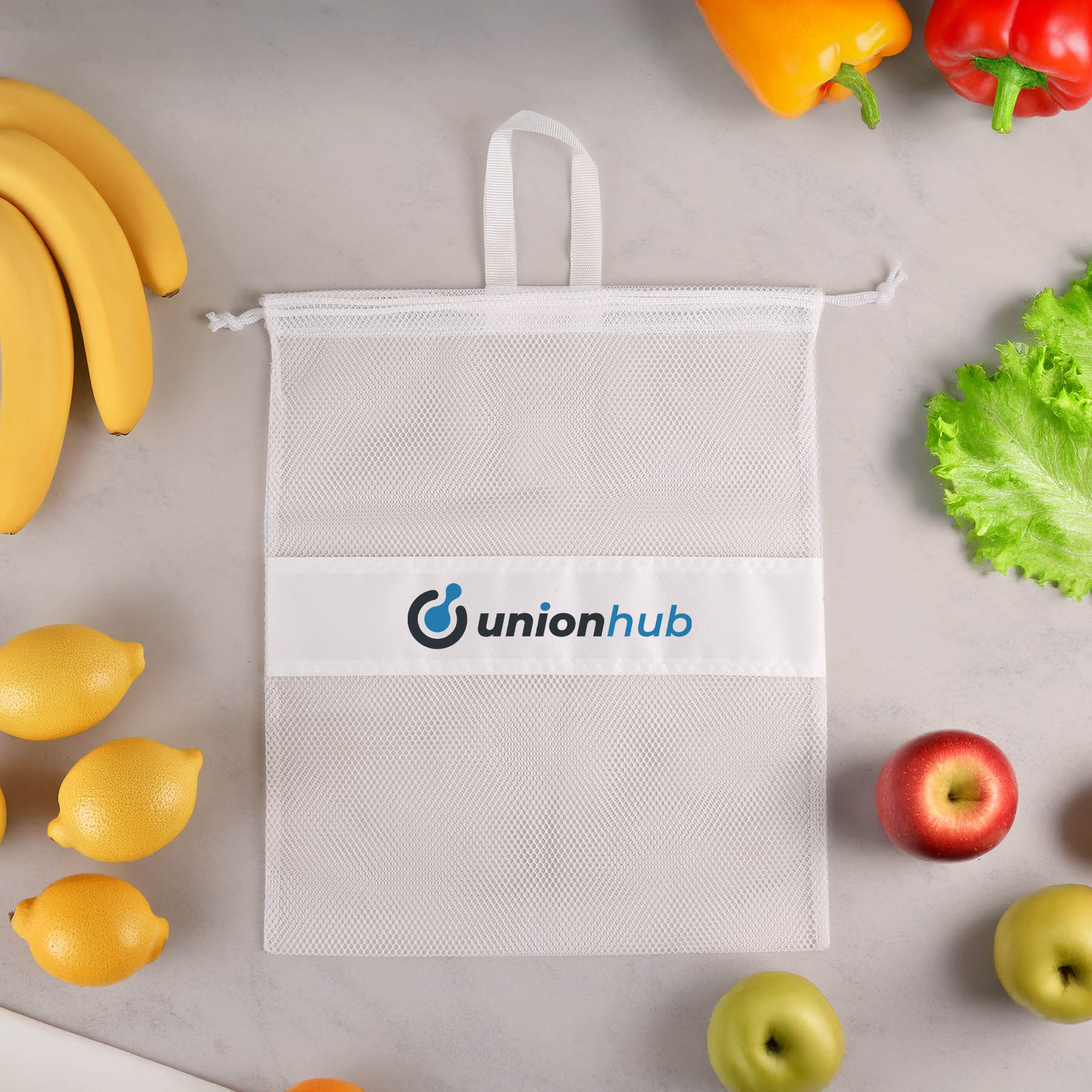 Picture of Bio-Liiv Drawstring Mesh Produce Bag