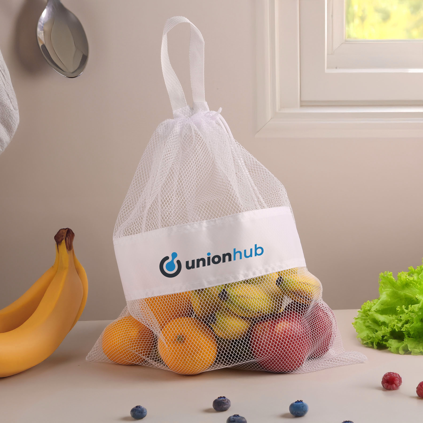 Picture of Bio-Liiv Drawstring Mesh Produce Bag