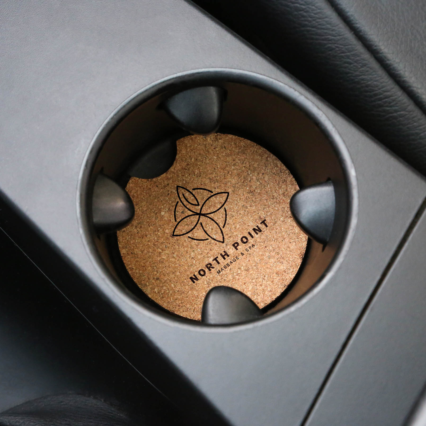 Picture of 2 Piece Corkster Car Coaster Set In Box