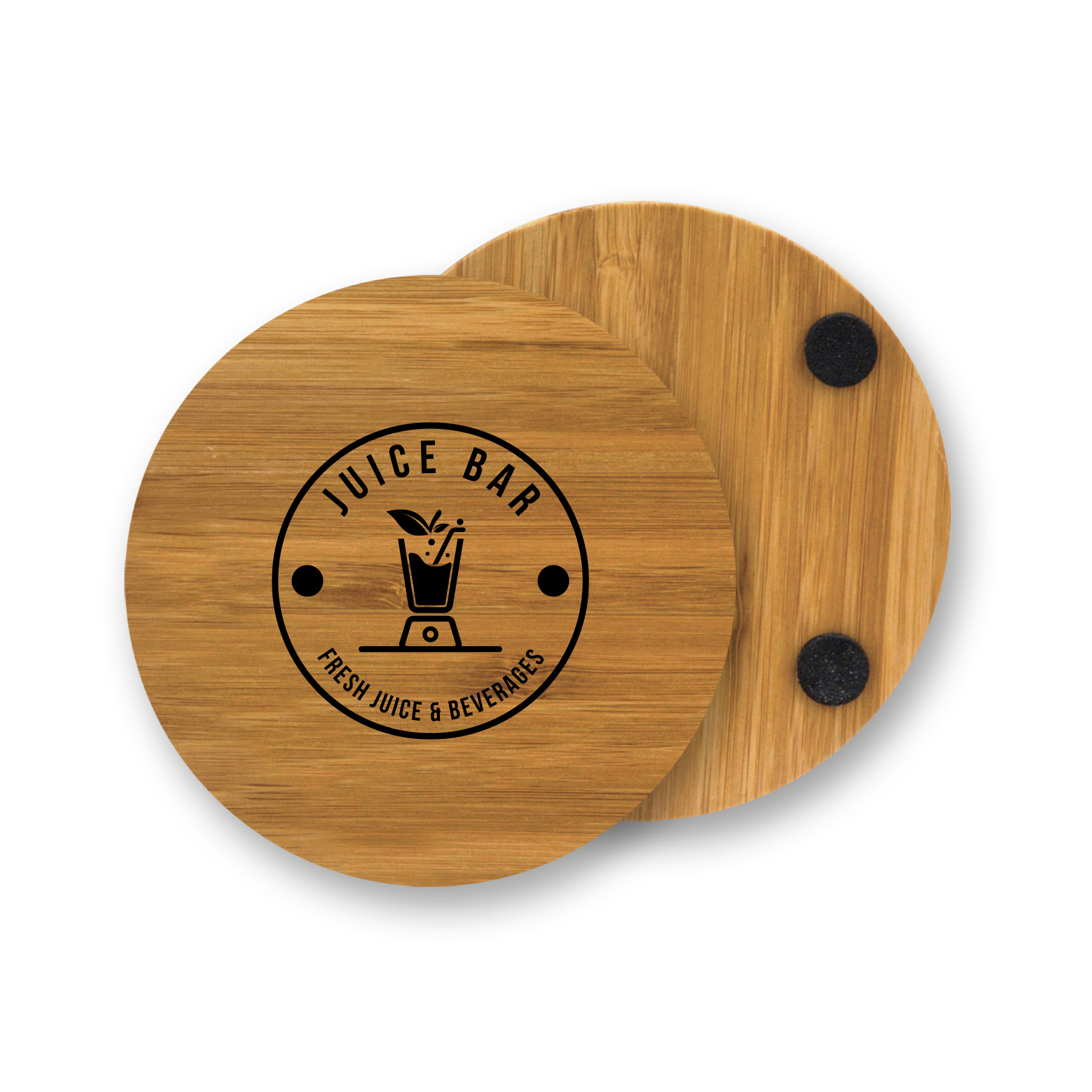 Picture of Round Bamboo Coaster