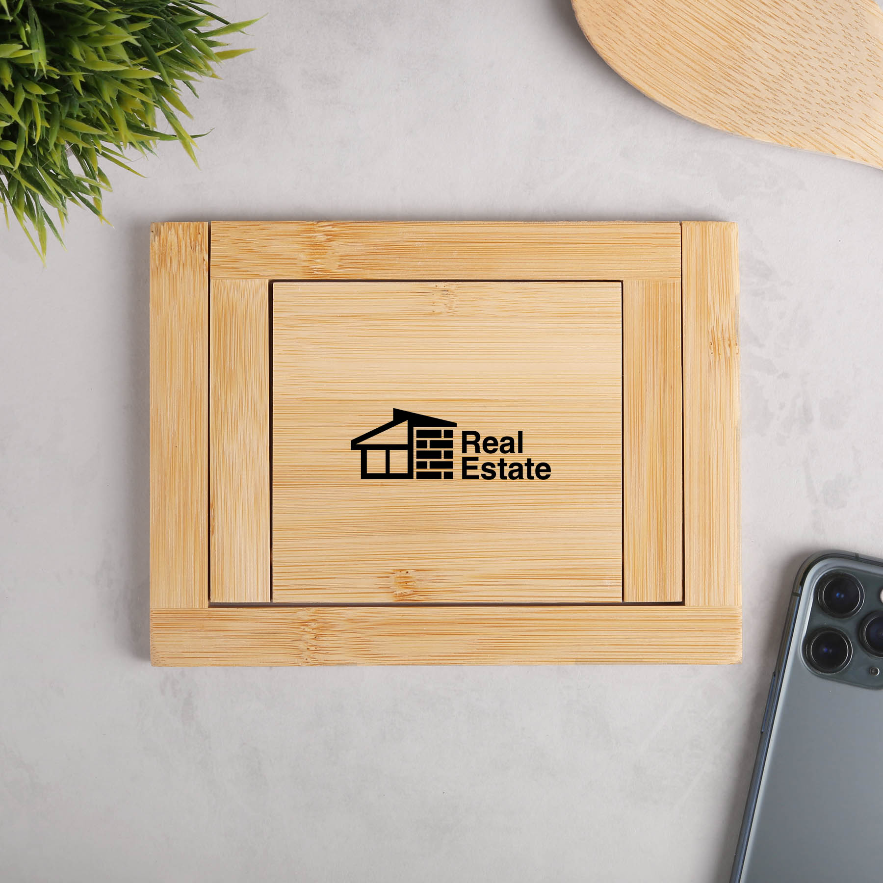 Picture of Chun Bamboo Kitchen Trivet/Phone Holder