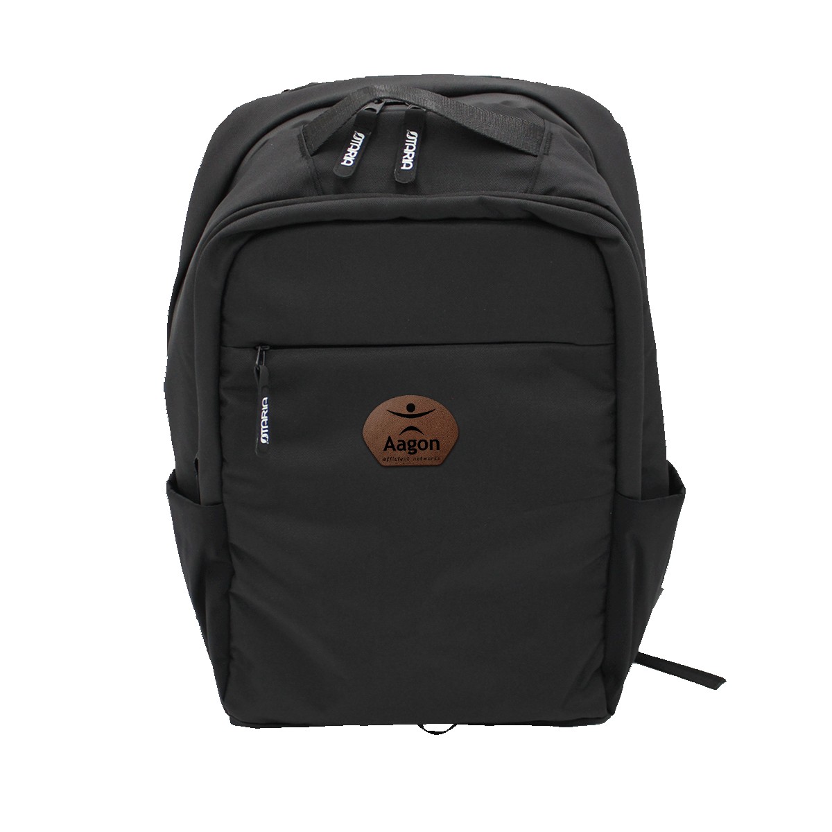 Picture of Otaria™ Computer Laptop Backpack, Leather Patch - Laser