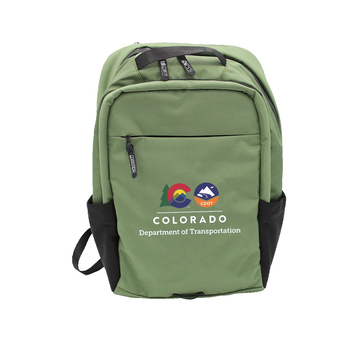 Picture of Otaria™ Computer Laptop Backpack, Leather Patch - Laser