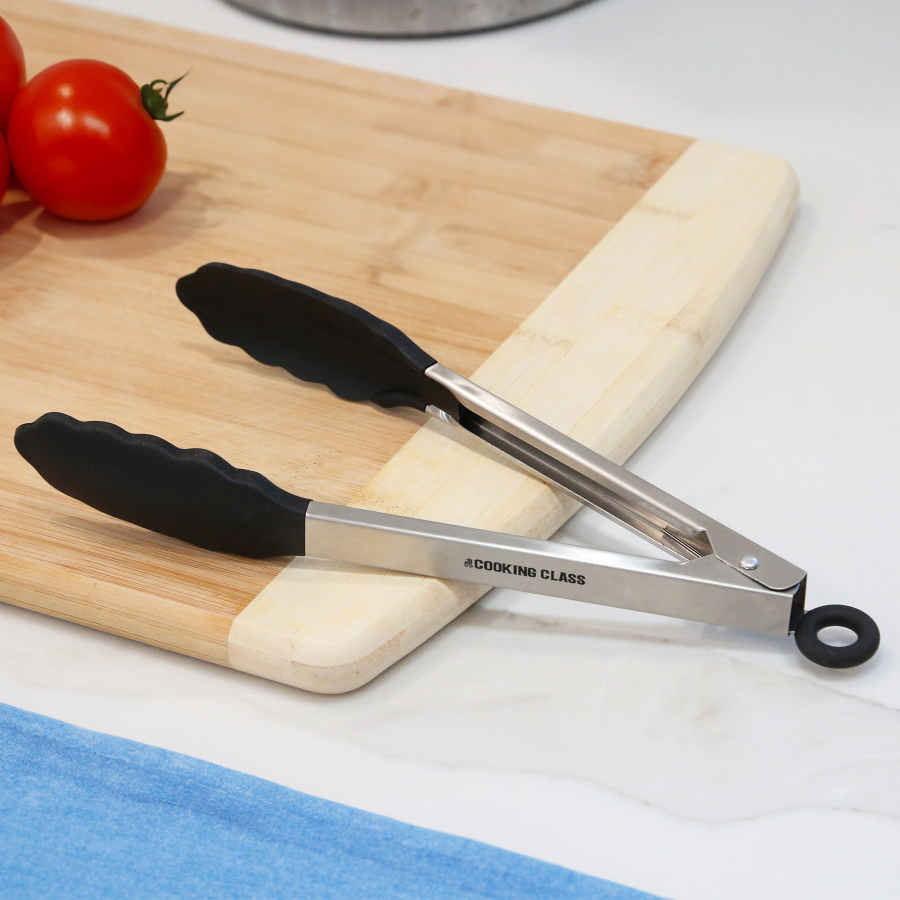 Picture of Blaze 9" Stainless & Silicone Tongs