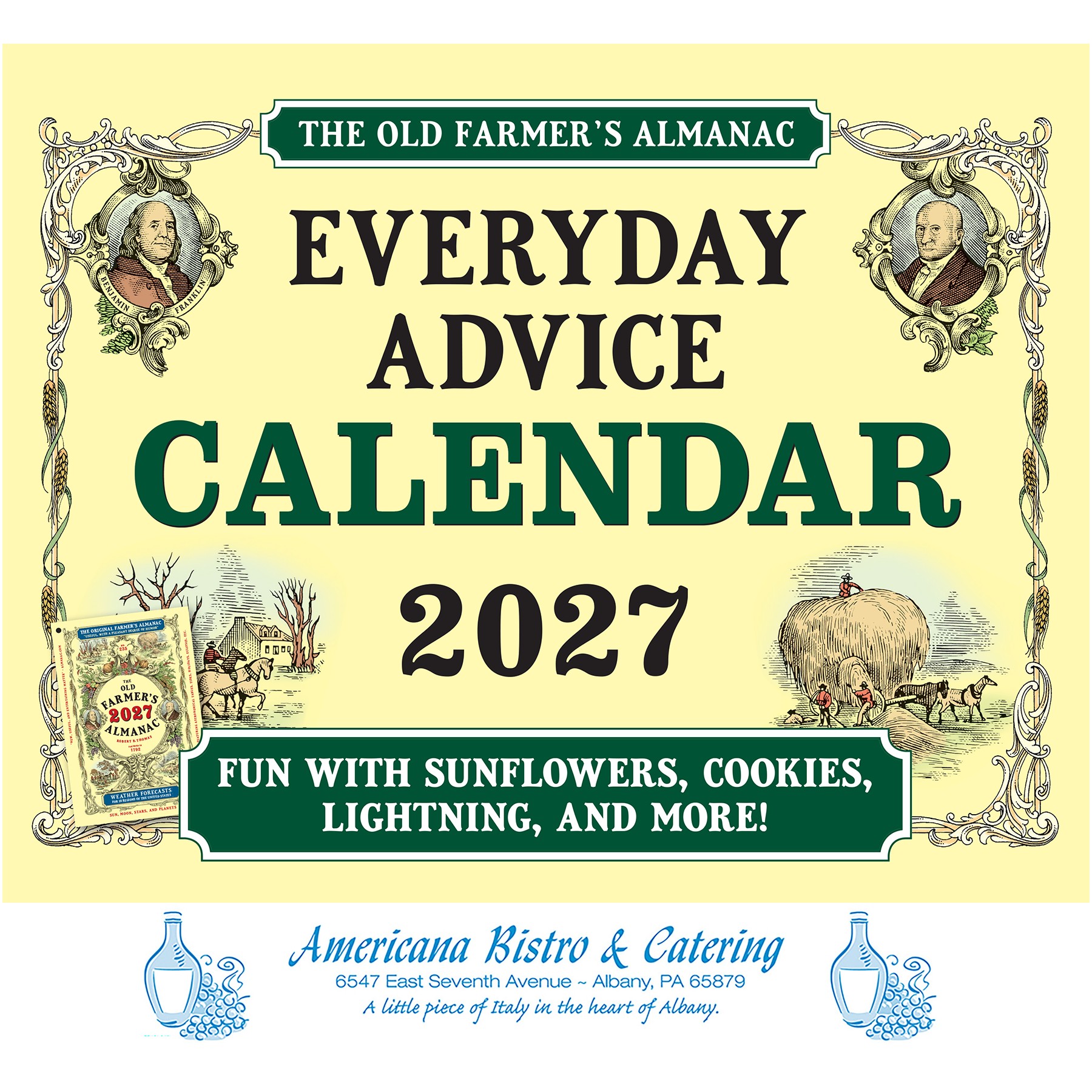 Picture of The Old Farmer's Almanac® Everyday Advice: 2027 Stapled
