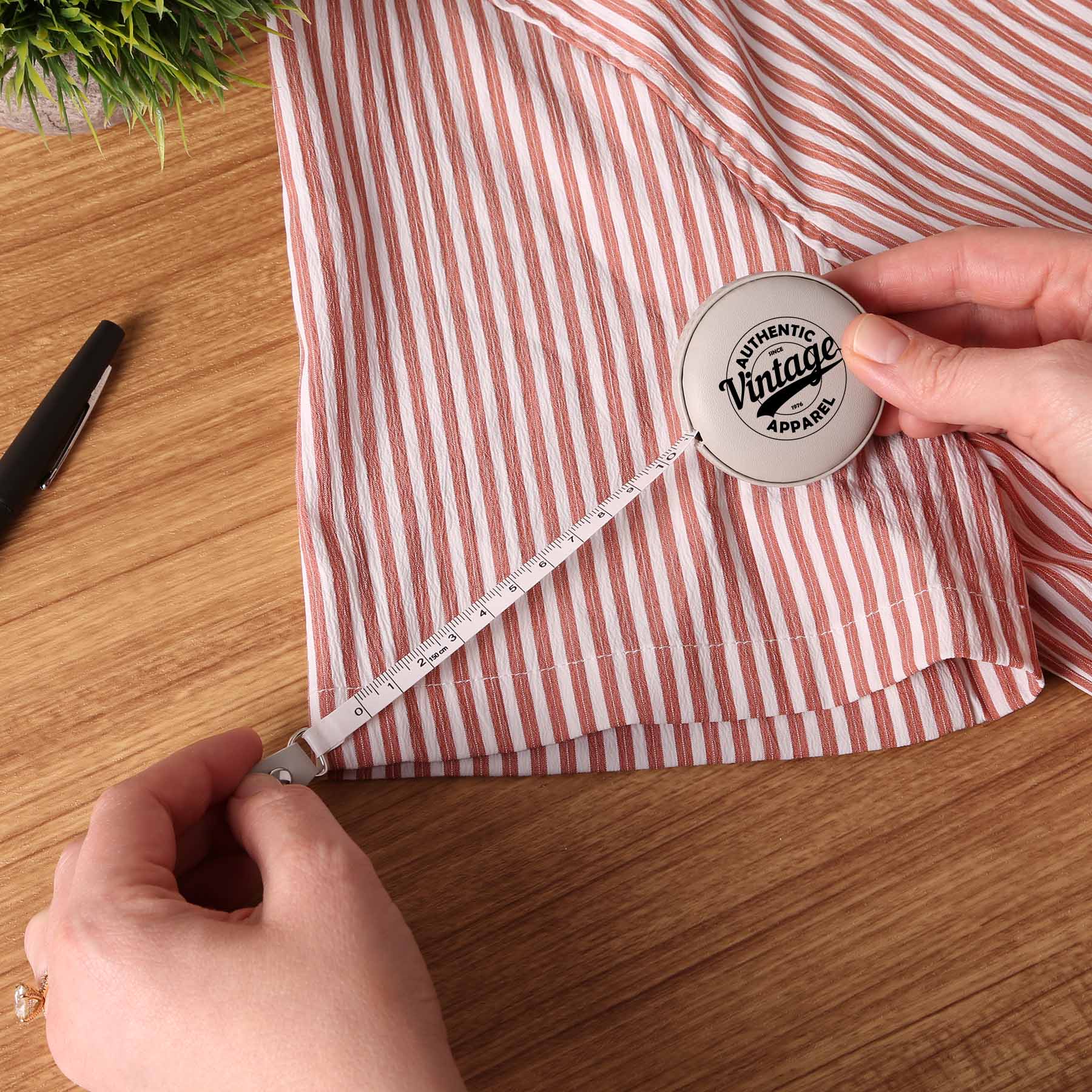 Picture of Pocket Pal Vegan Leather 5' Round Measuring Tape